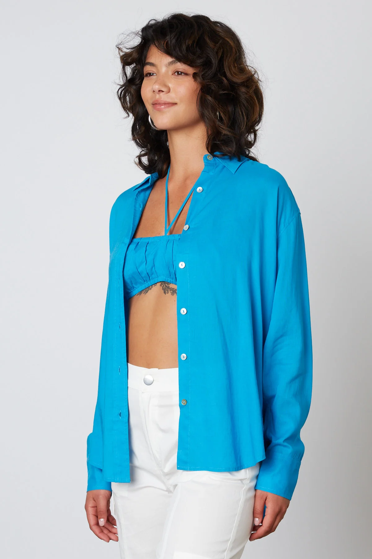 Button Down and Bralette Set - Image 9