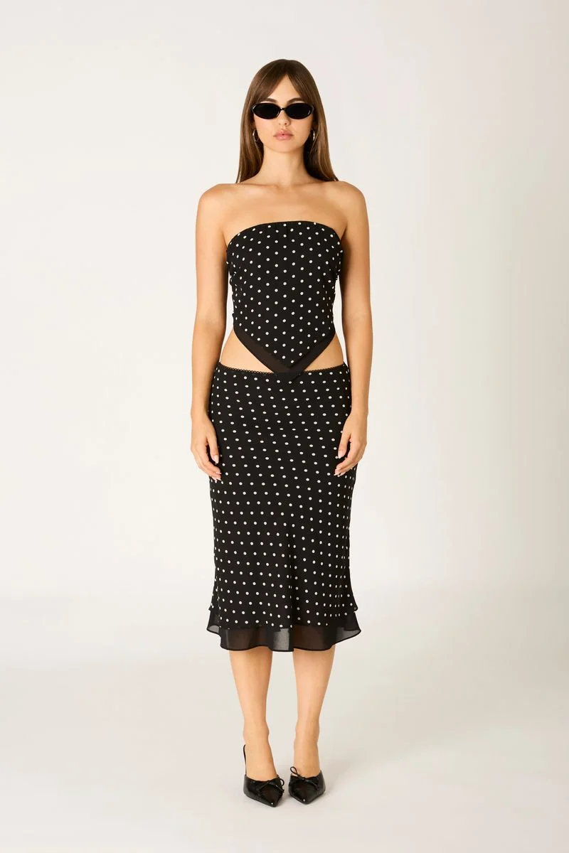 Chiffon Bandeau Top - Image 2