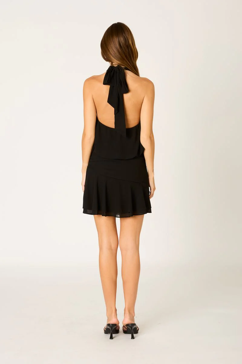 Chiffon Mini Dress - Image 3