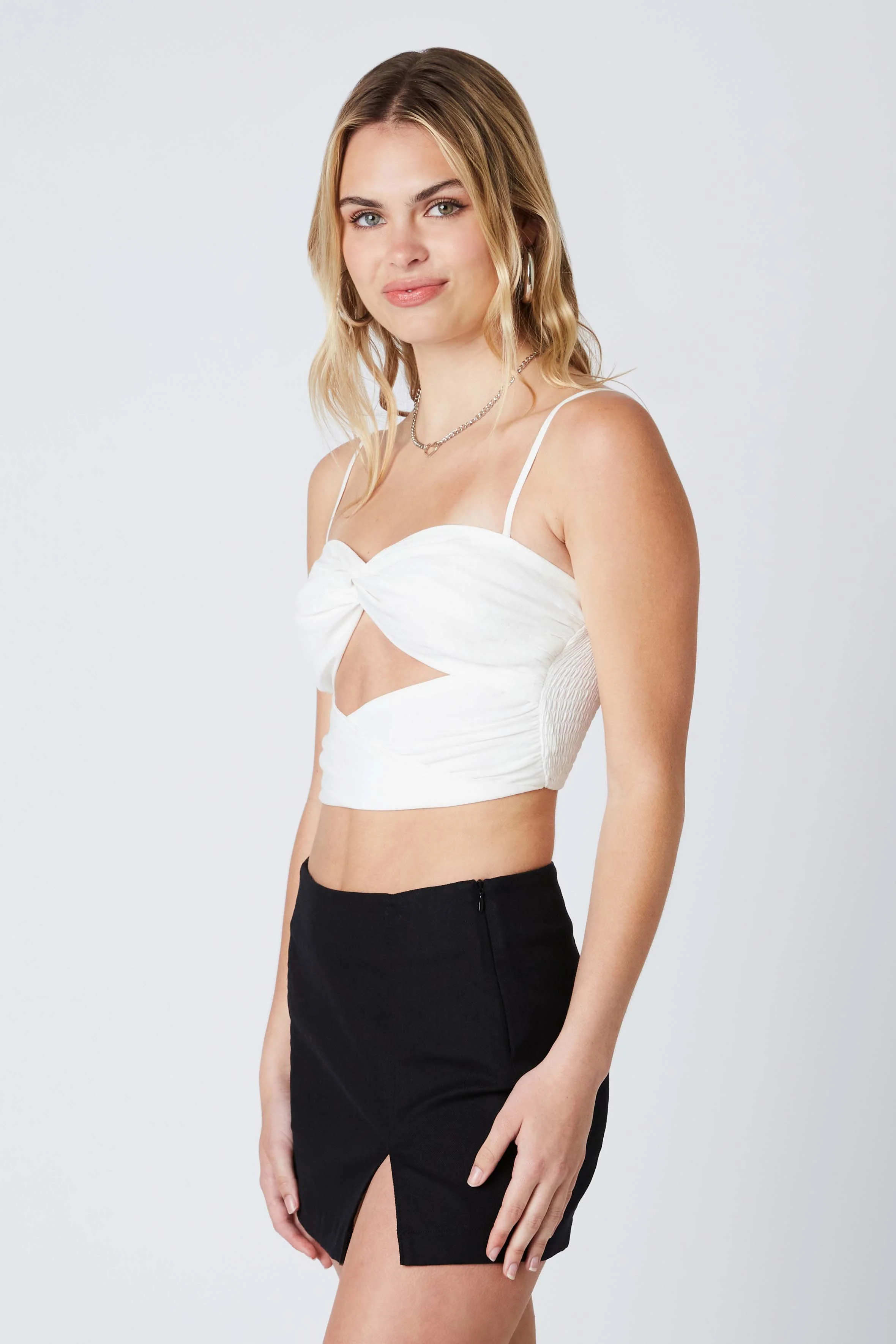 Cut Out Crop Top - Image 8