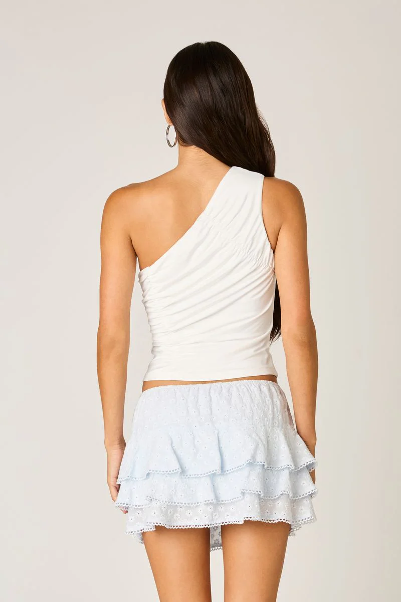 Eyelet Ruffle Skirt - Image 3