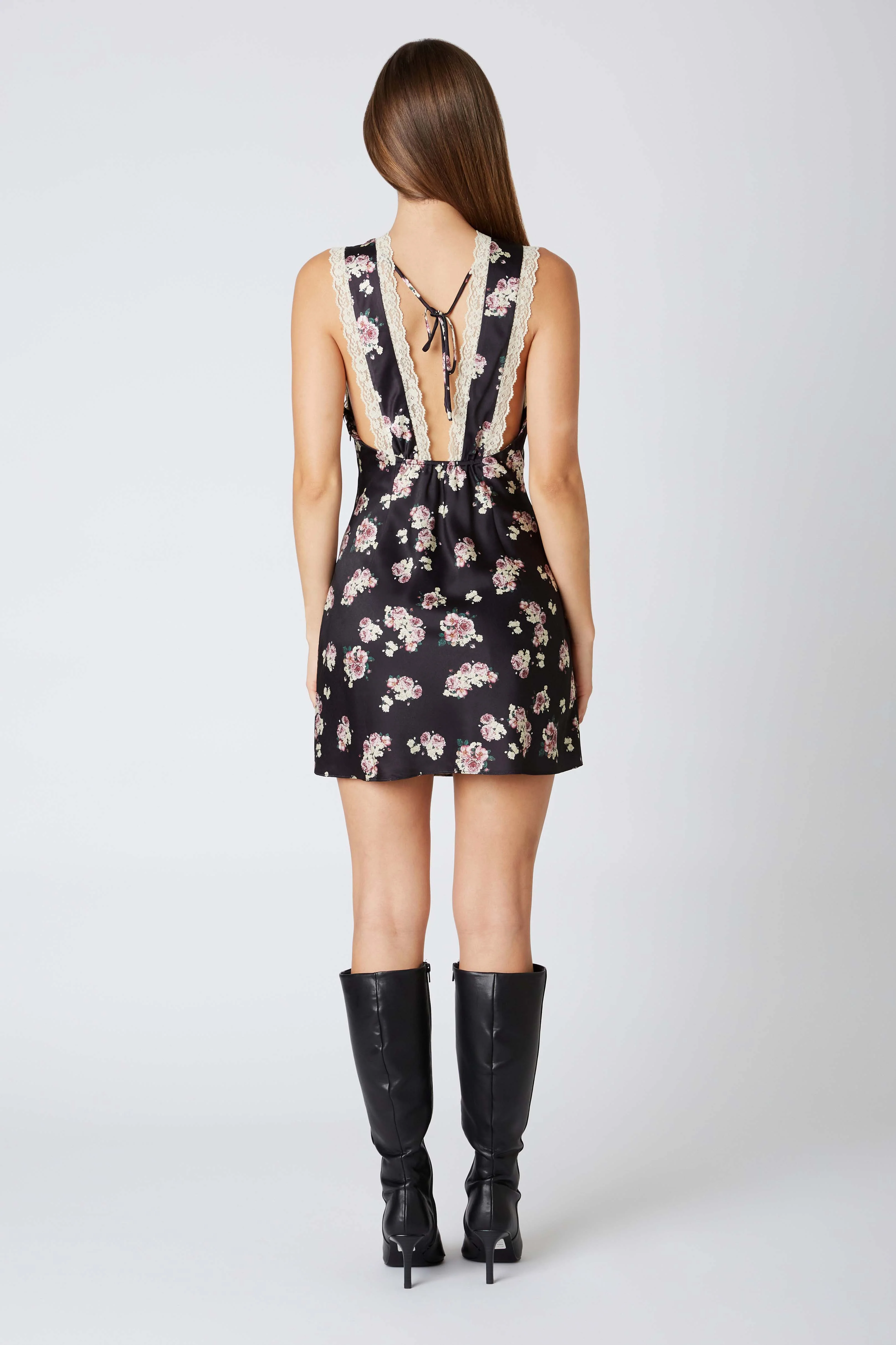 Floral Mini Dress - Image 5
