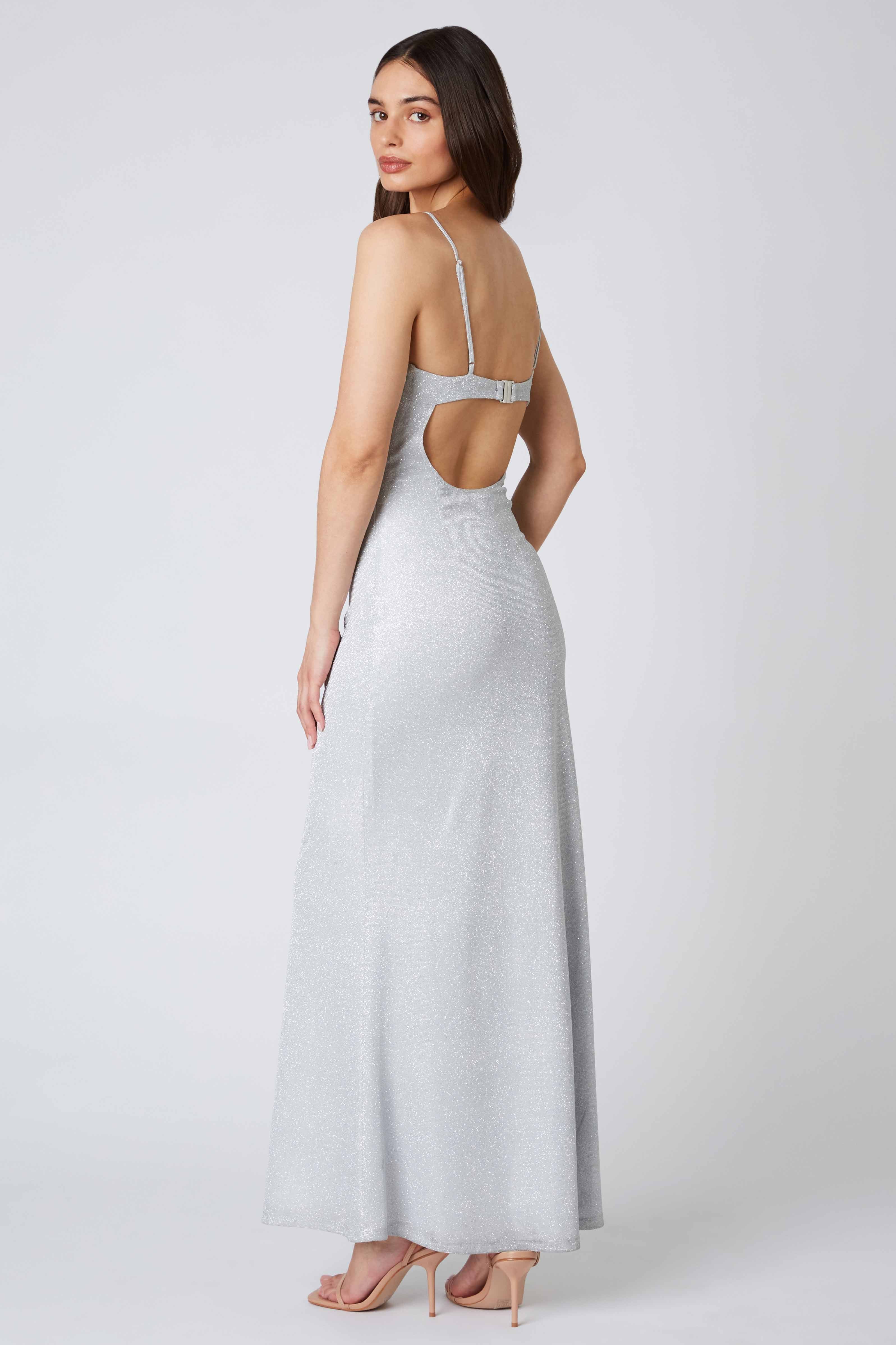 Glittery Corset Maxi Dress - Image 4