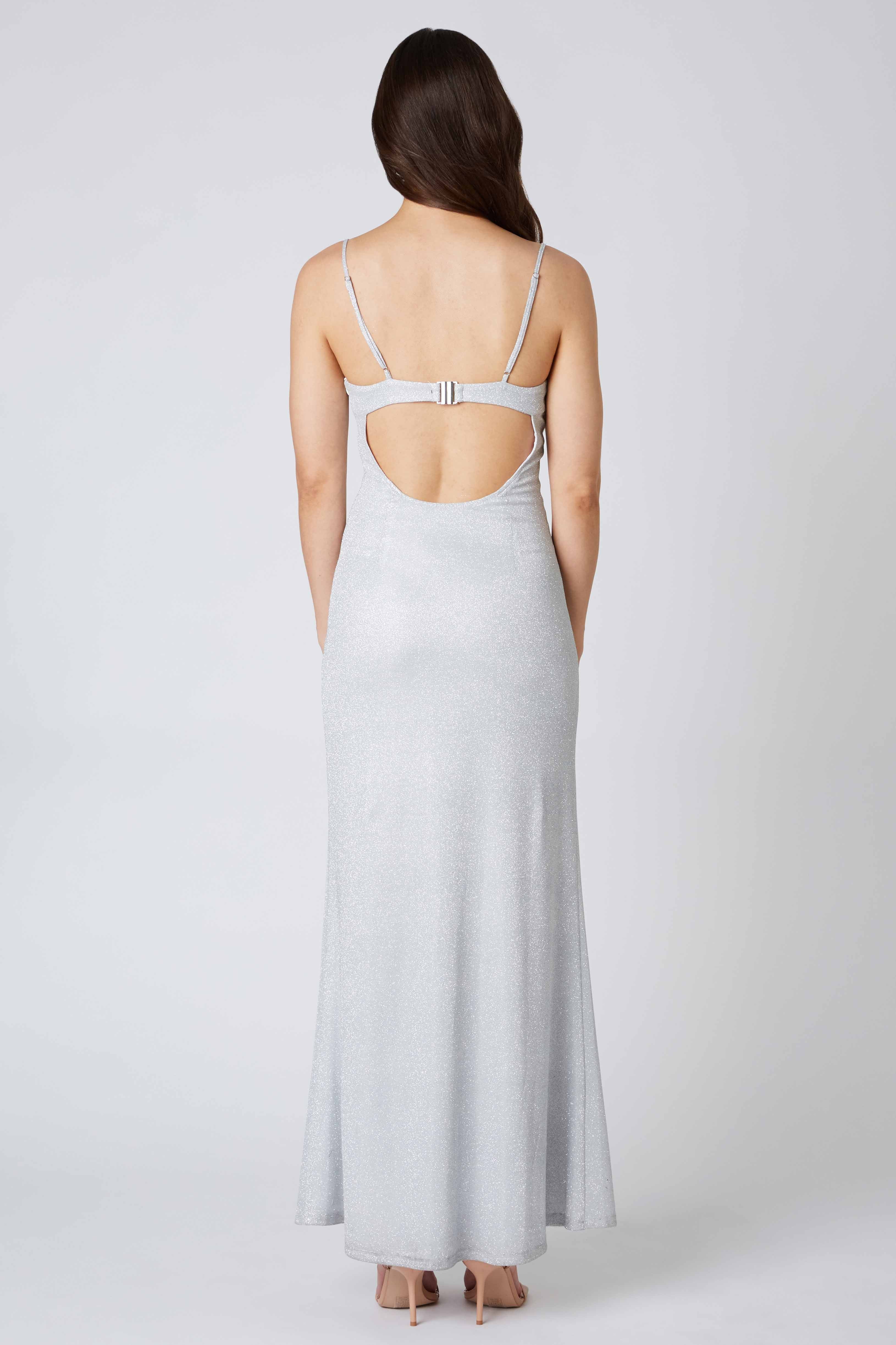 Glittery Corset Maxi Dress - Image 5