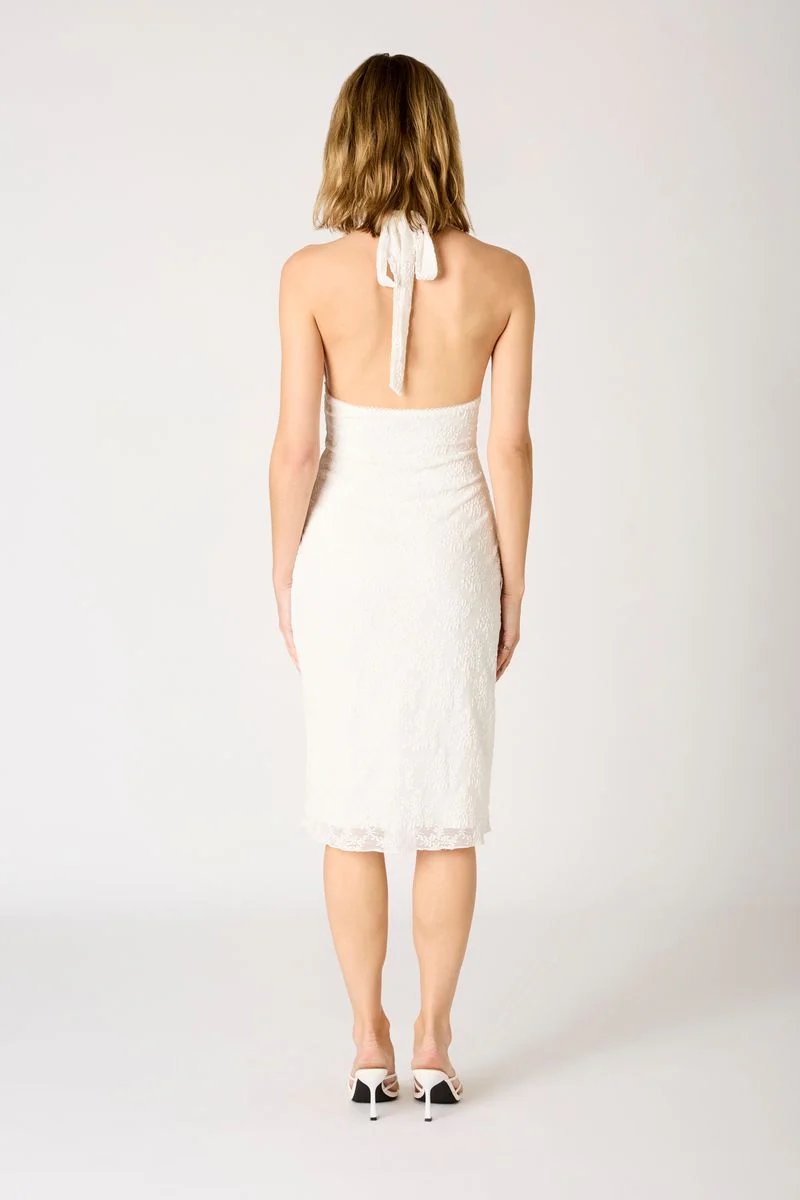 Halter Midi Dress - Image 3
