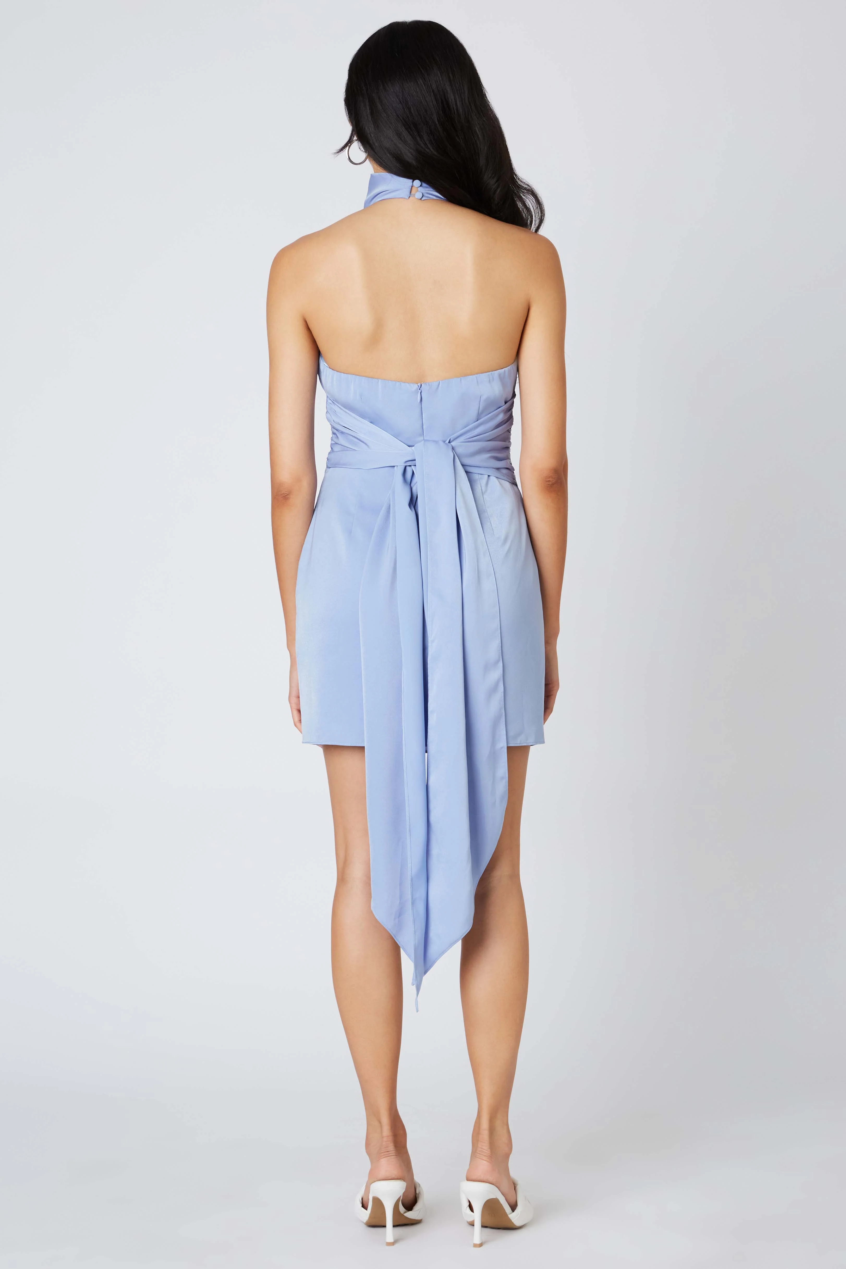 Halter Mini Dress - Image 15