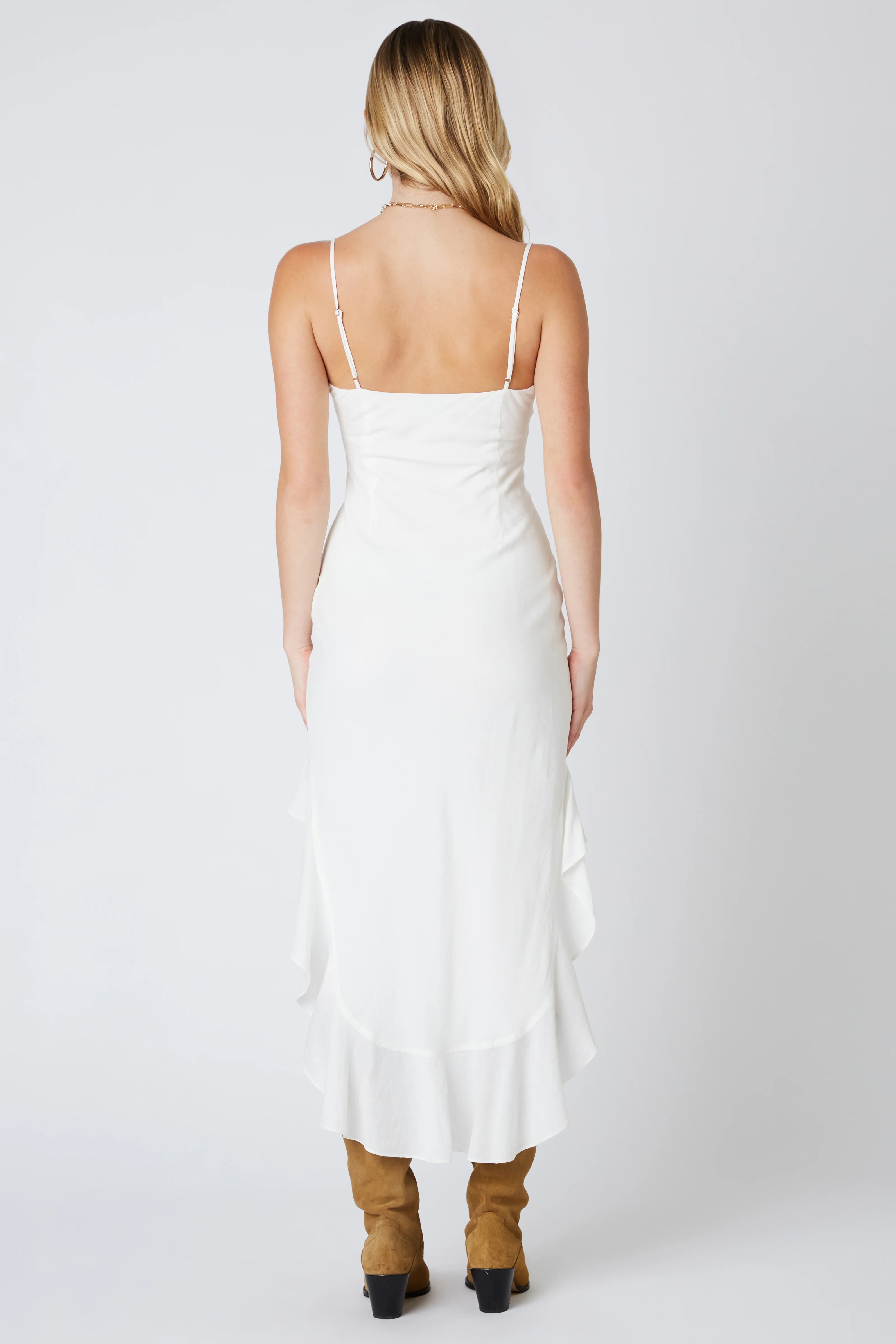 High Low Ruffled Dress - Image 4