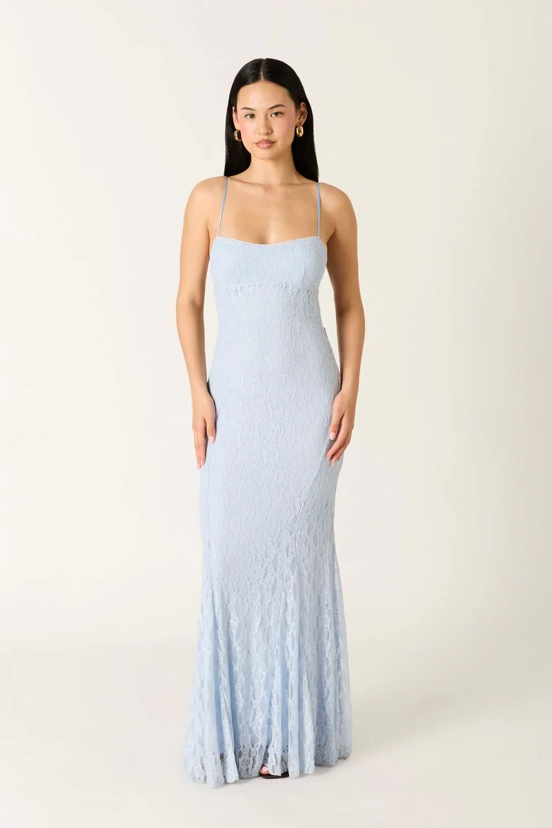 Lace Maxi Dress - Image 3