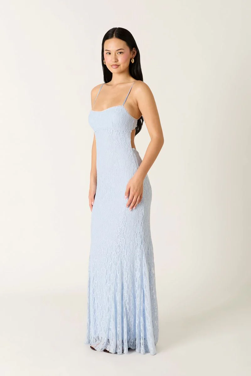 Lace Maxi Dress - Image 4