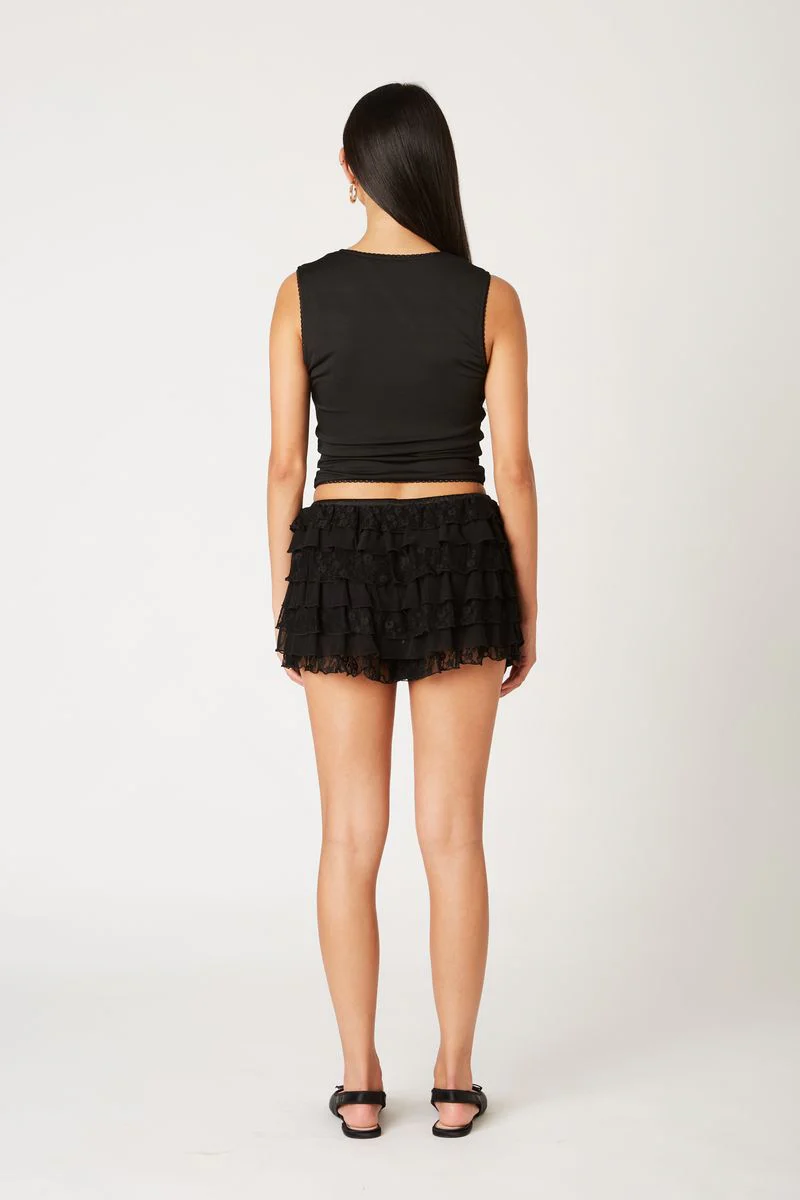 Lace Ruffle Skirt - Image 3