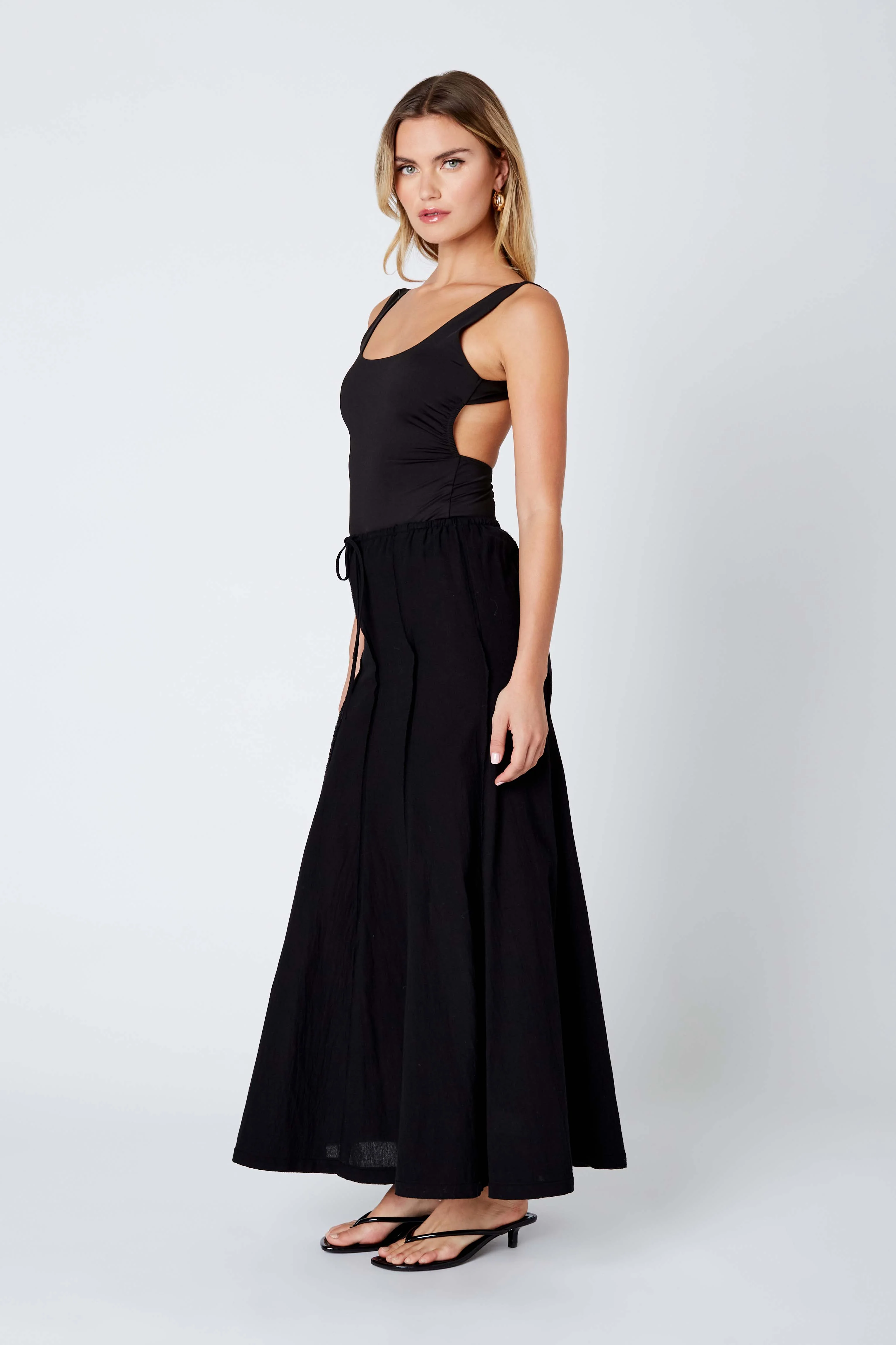 Linen Maxi Skirt - Image 6