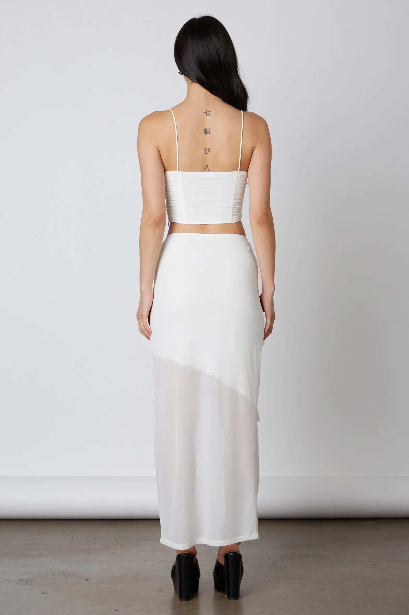 Mesh Maxi Skirt - Image 4