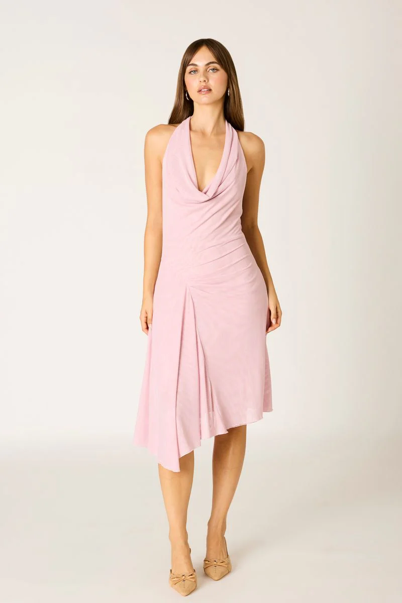 Mesh Midi Dress