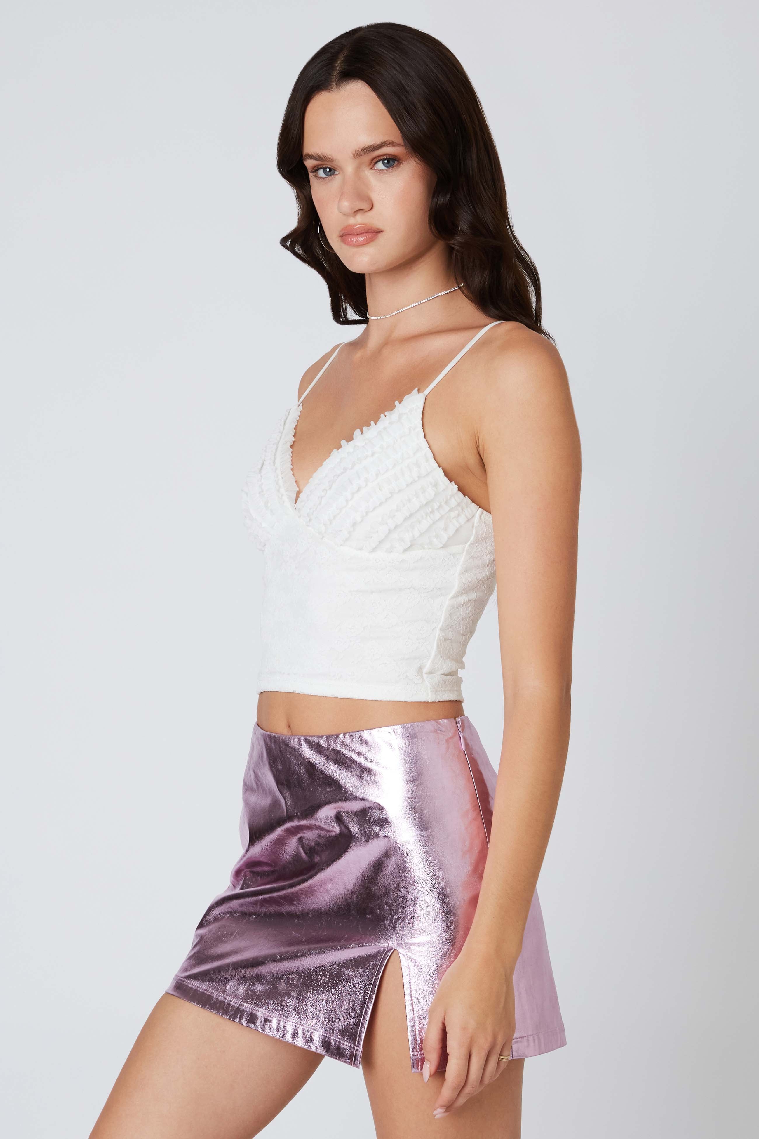 Metallic Mini Skort - Image 6