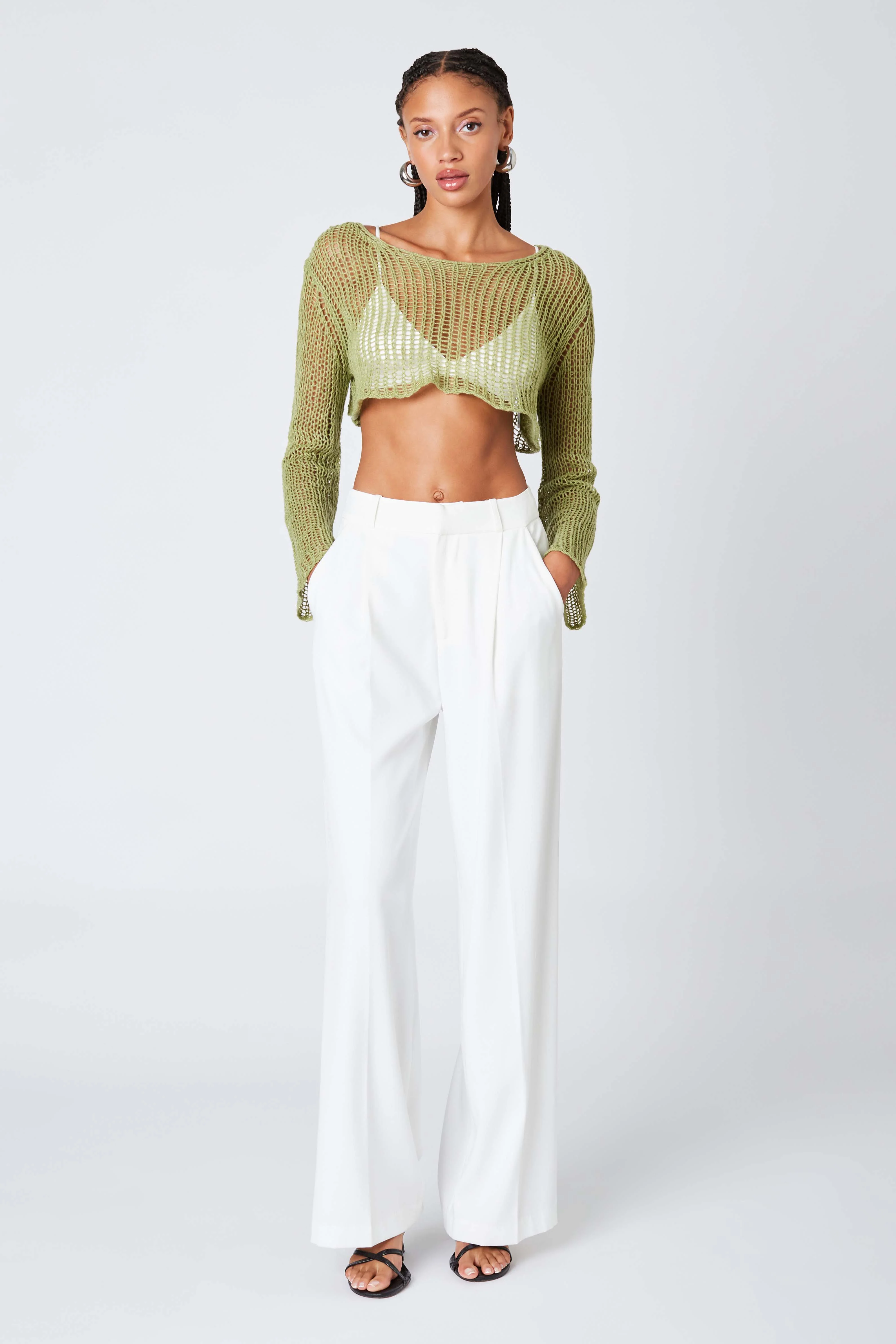Mid-Rise Trousers - Image 28