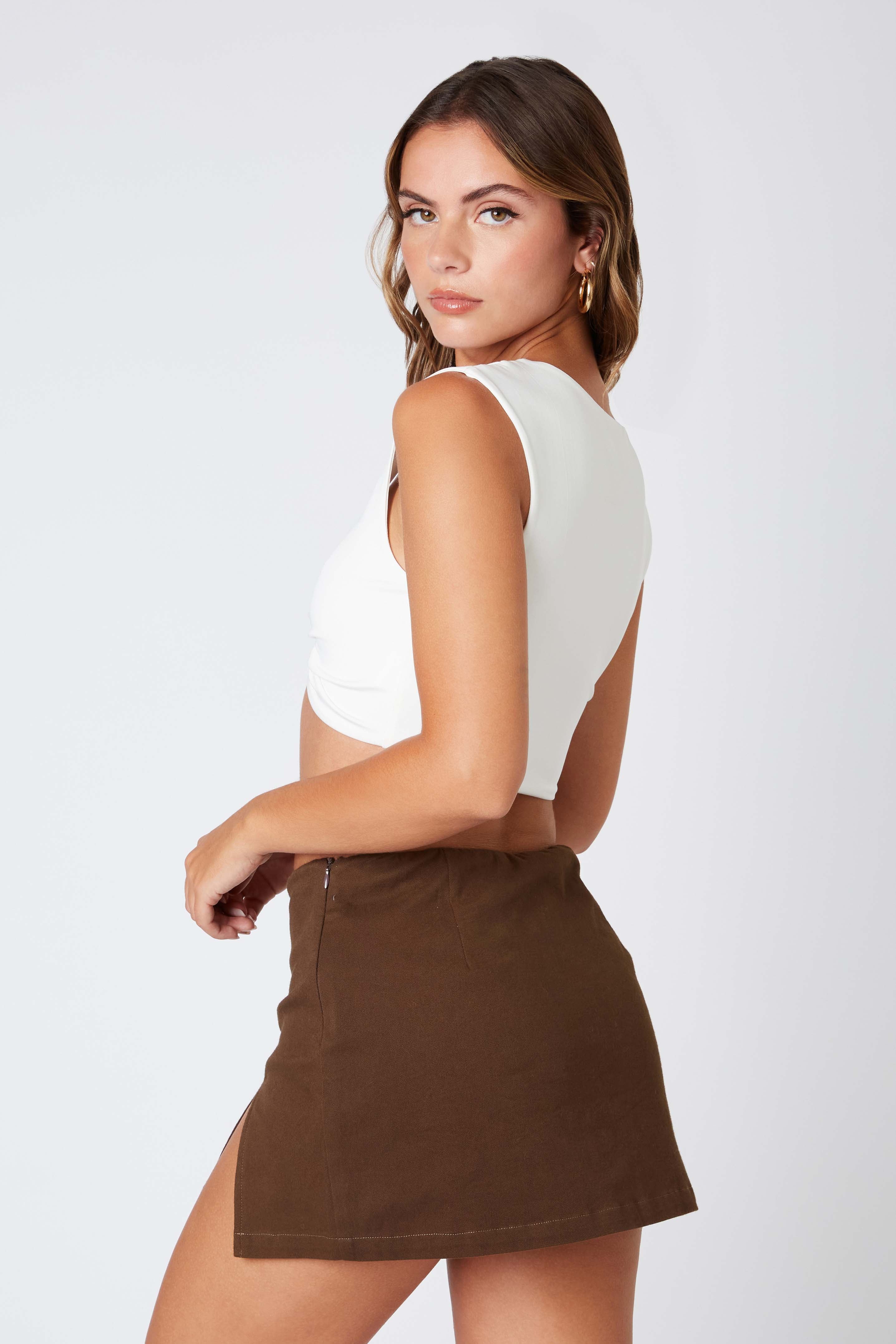 Twill Mini Skort - Image 5