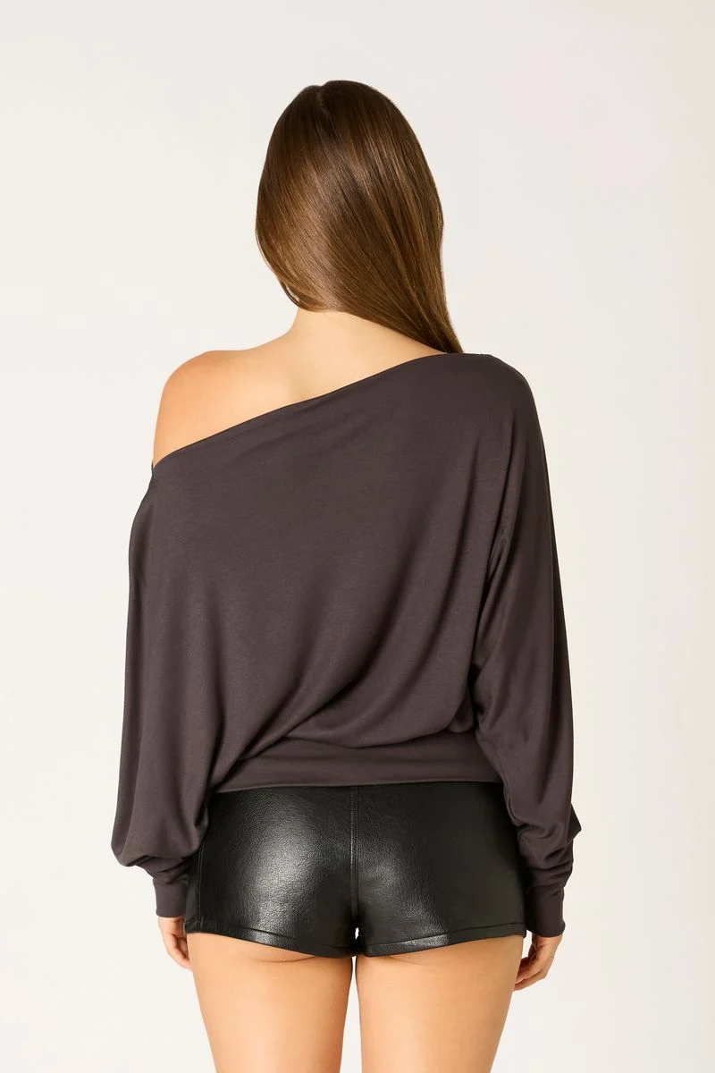 Off-Shoulder Jersey Top - Image 4