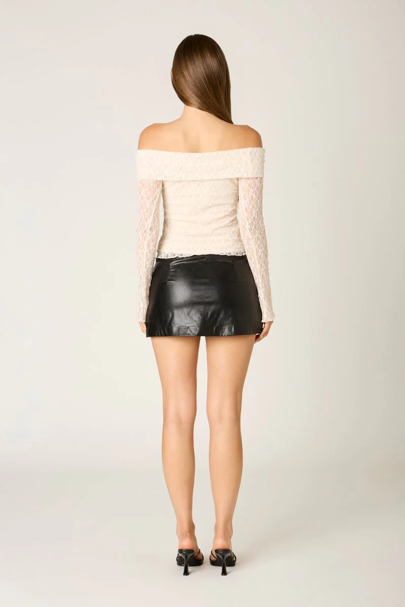 Off Shoulder Lace Top - Image 3