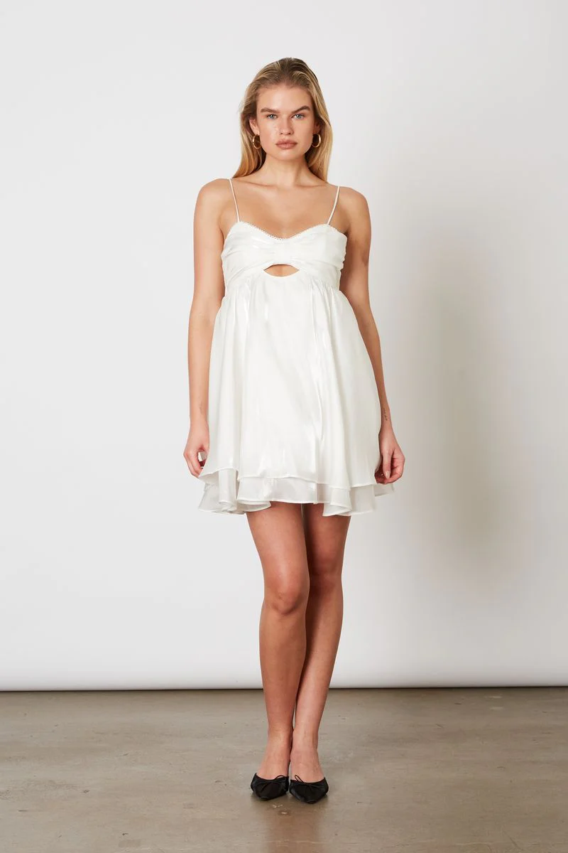 Organza Mini Babydoll Dress - Image 2