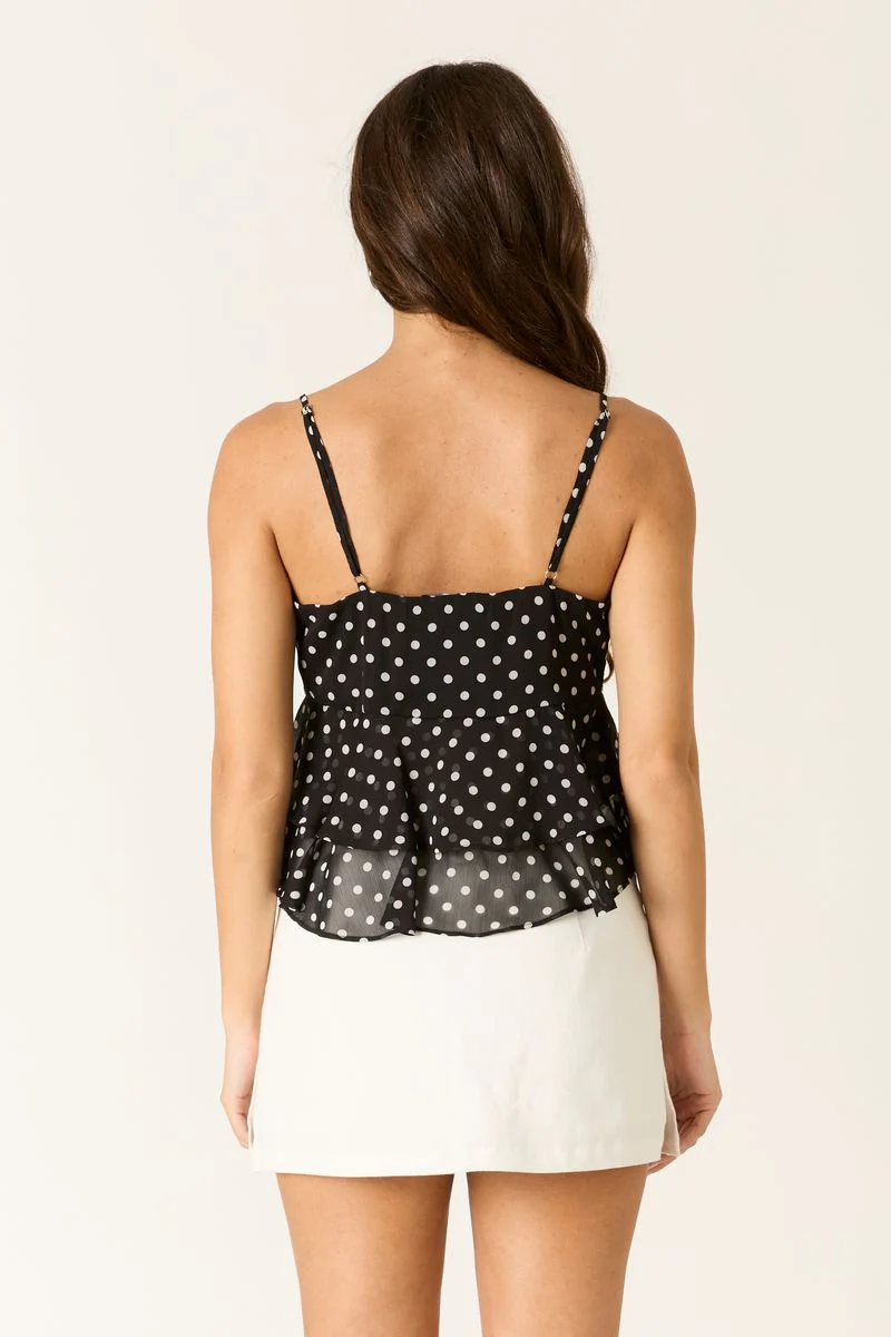 Polka Dot Cami Top - Image 5