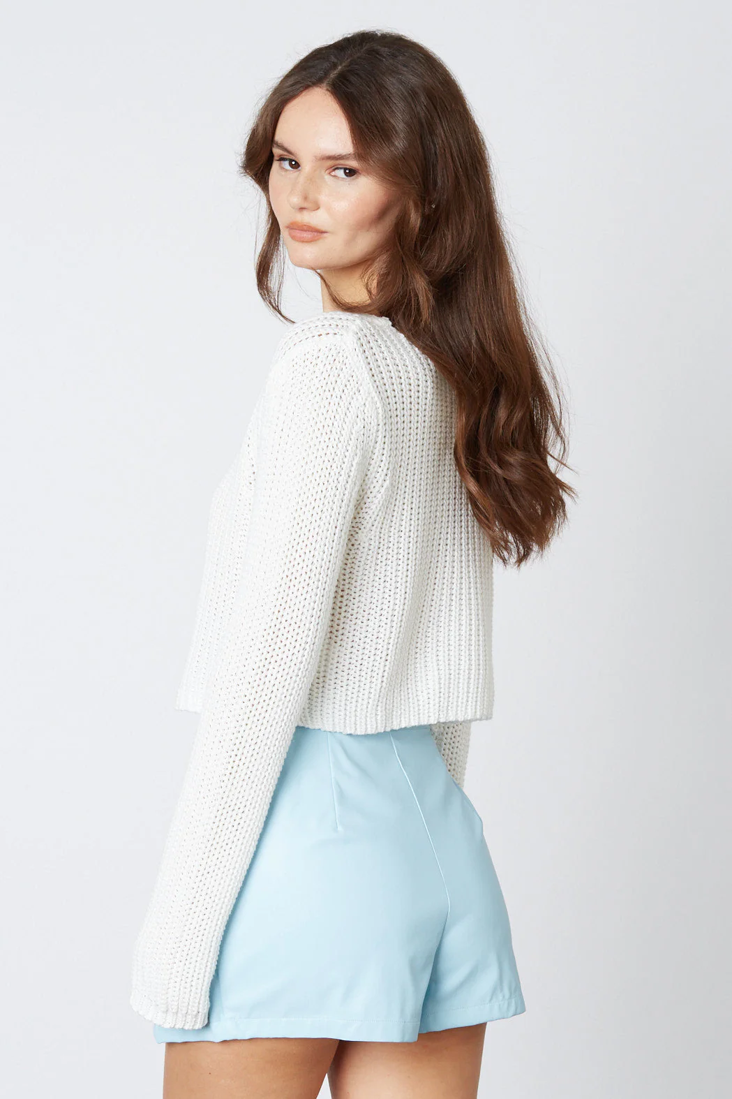 Ruched Mini Skirt - Image 3