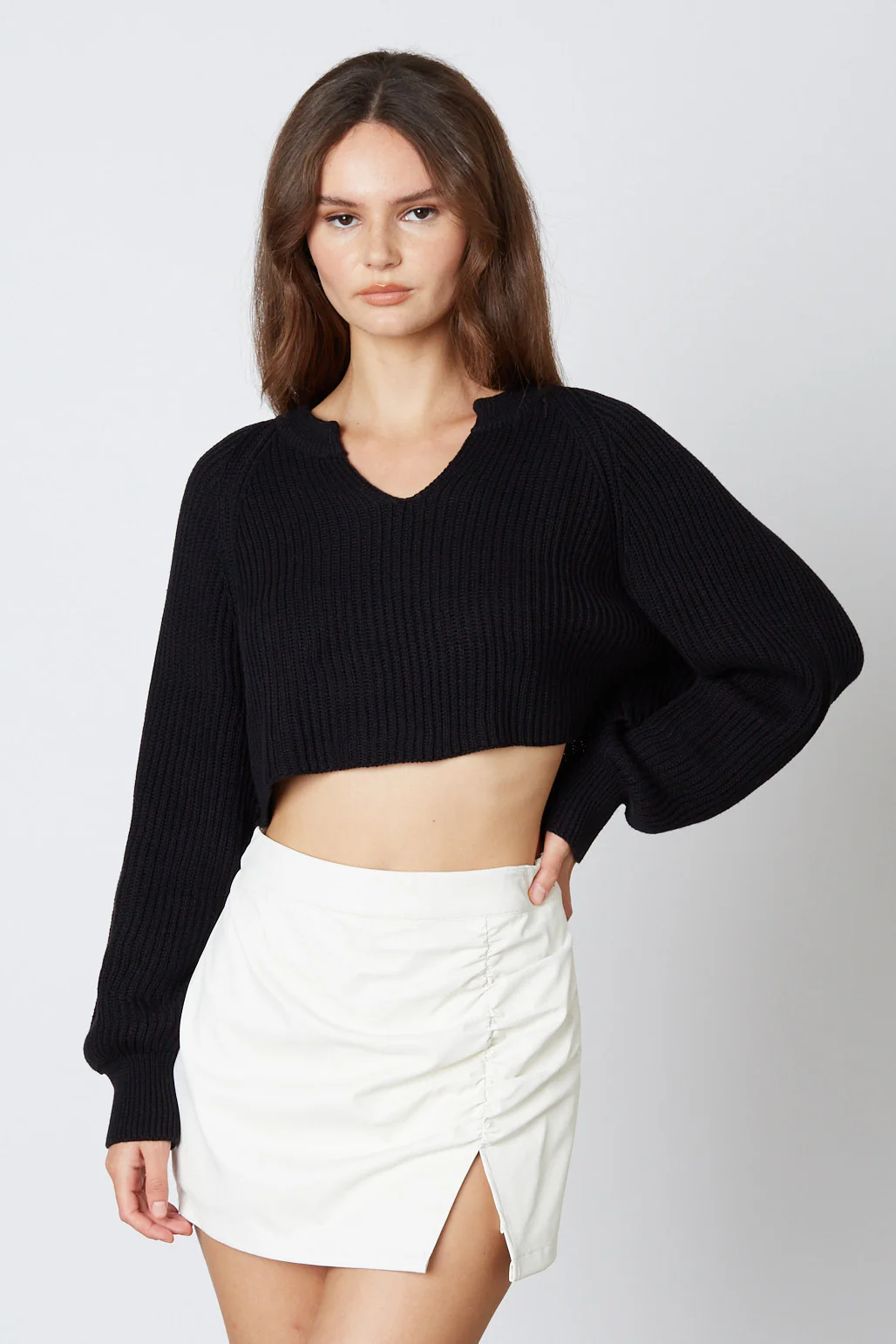 Ruched Mini Skirt - Image 7