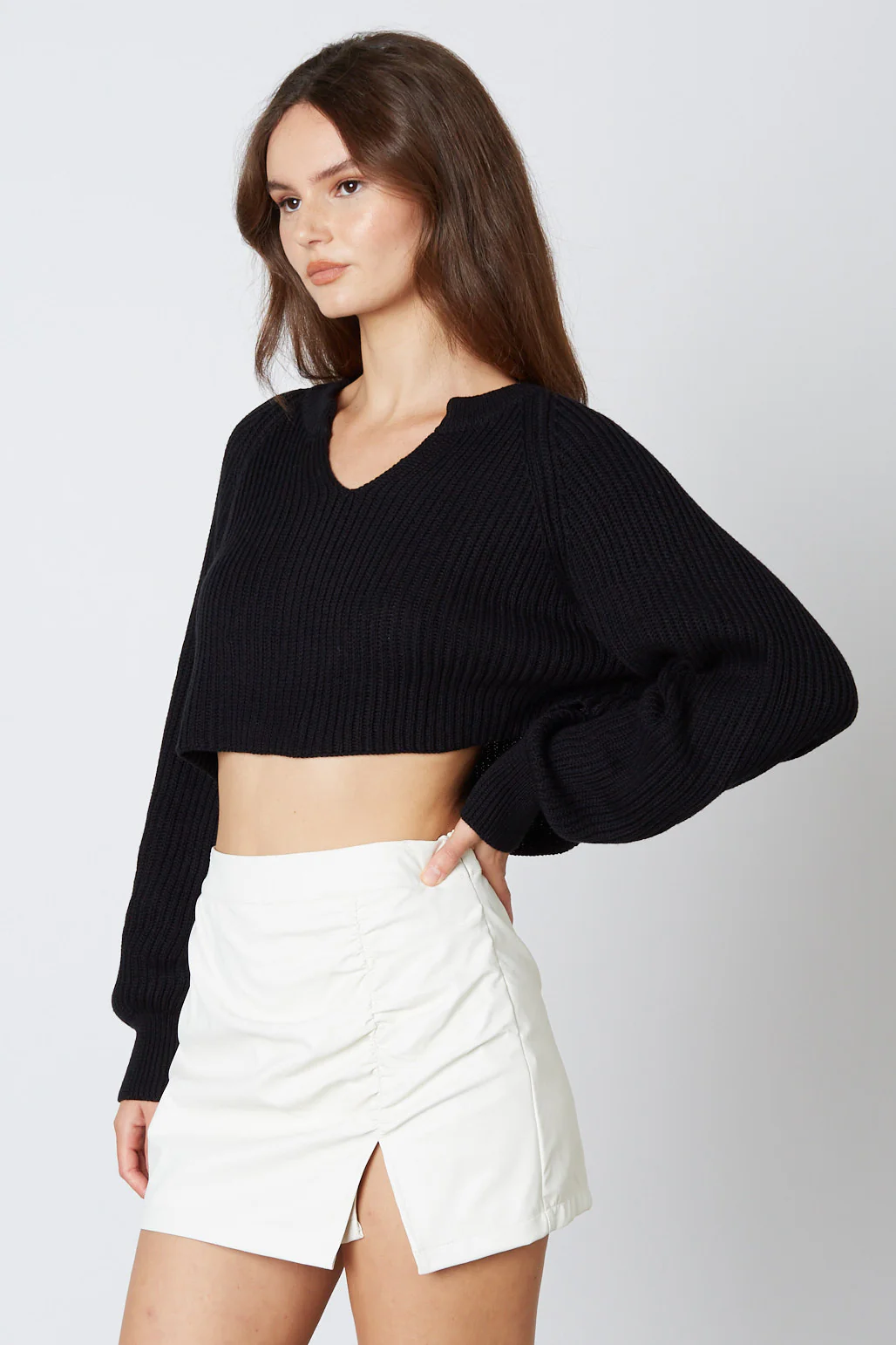 Ruched Mini Skirt - Image 8