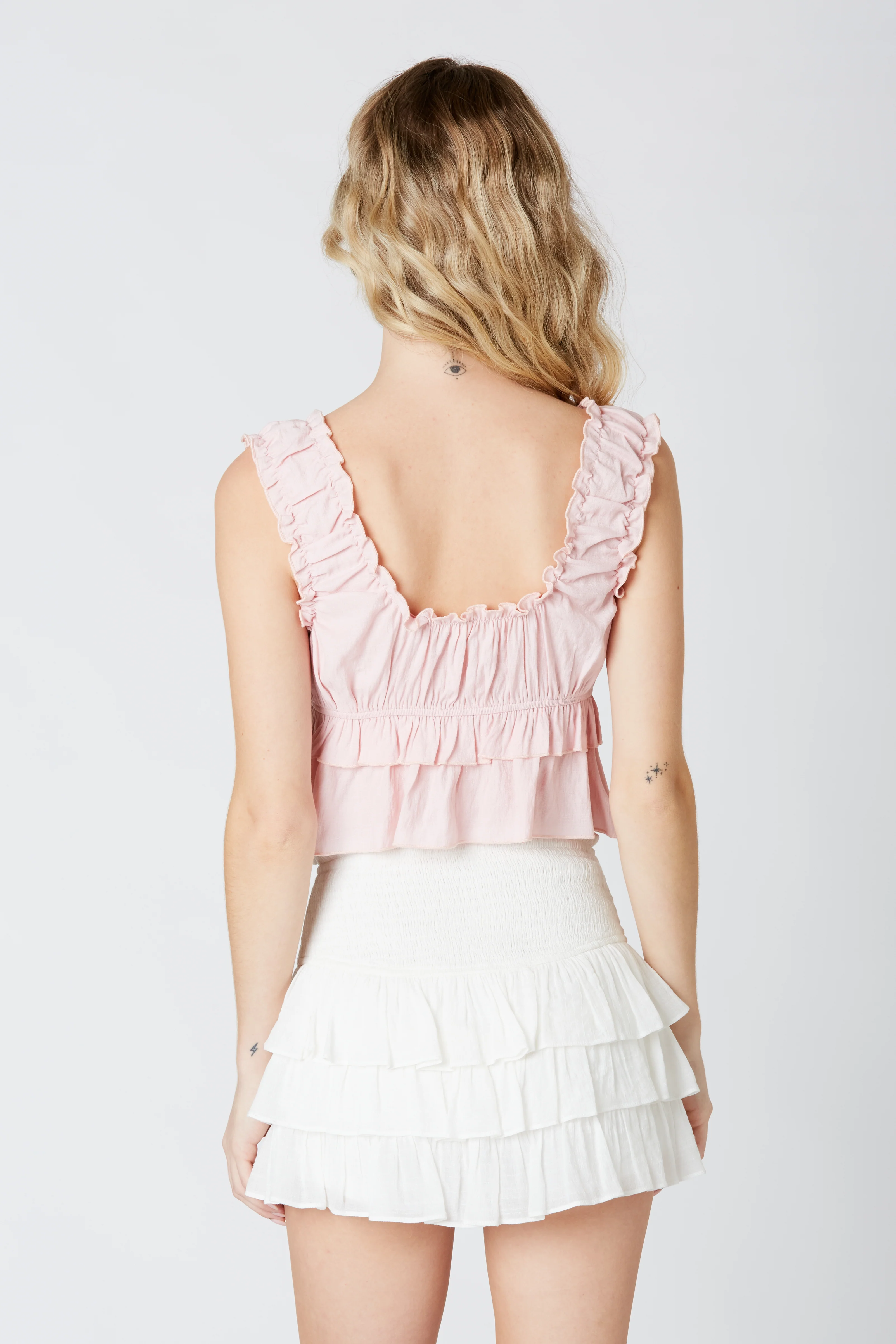 Ruffled Peplum Top - Image 5