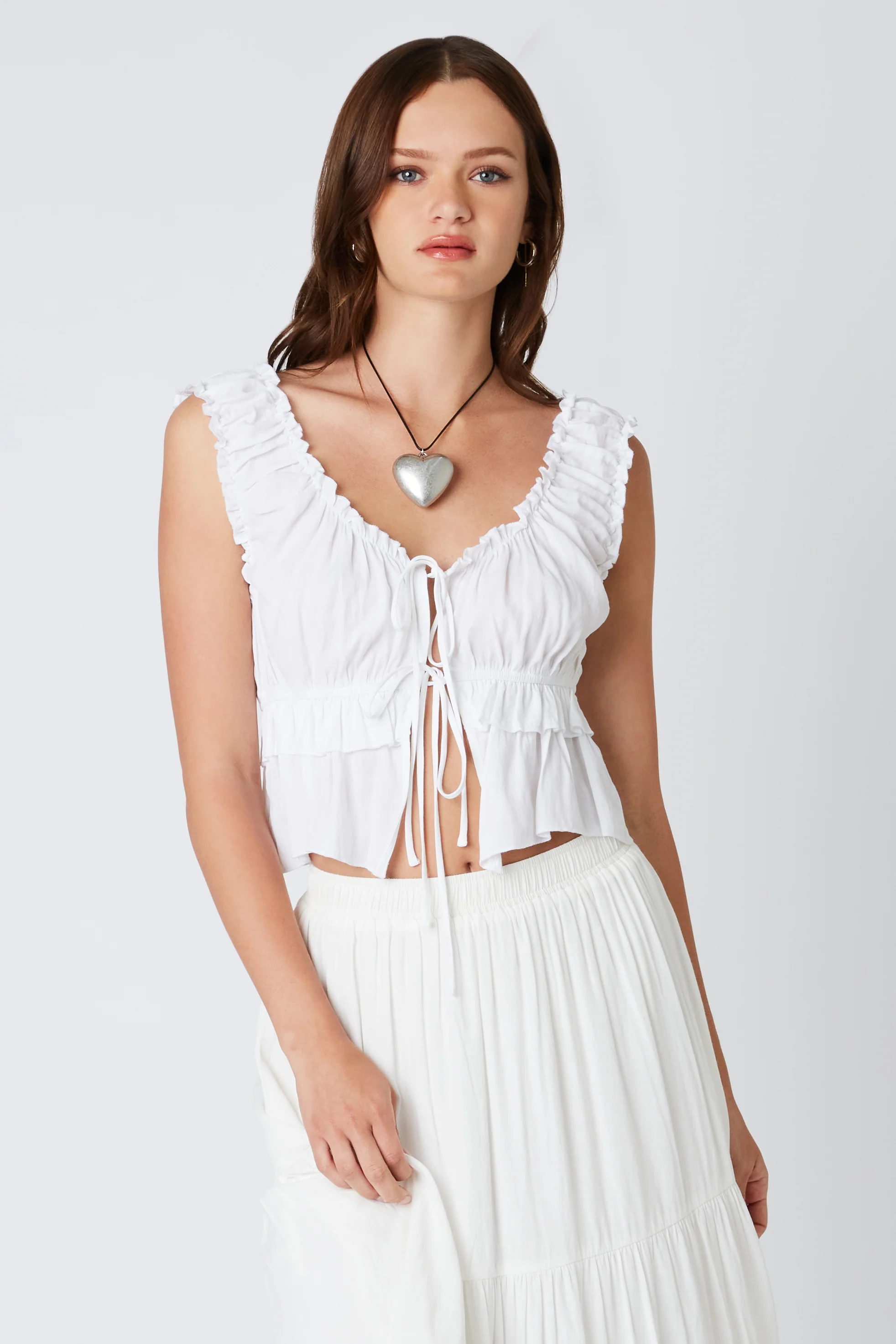 Ruffled Peplum Top - Image 3