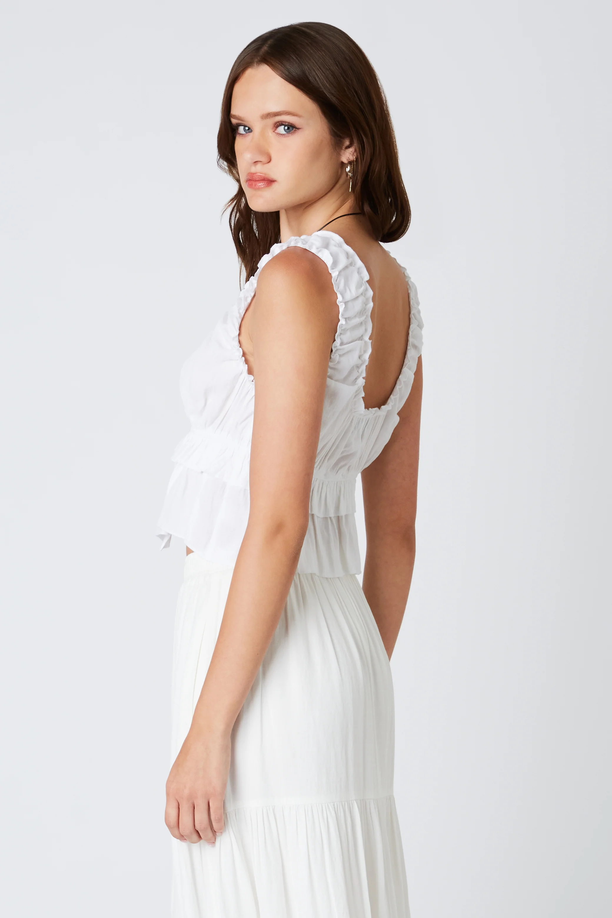 Ruffled Peplum Top - Image 6