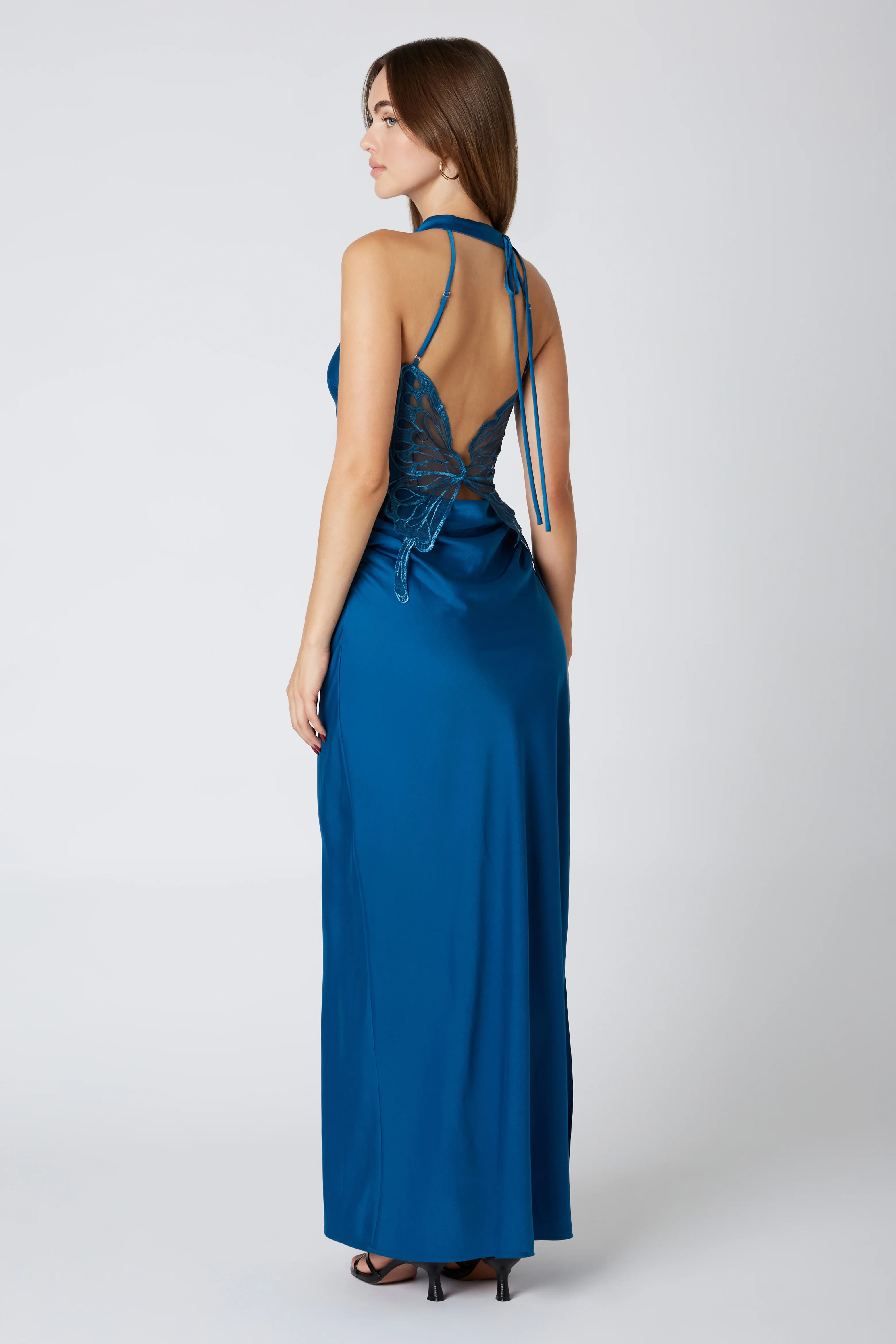 Runway Butterfly Maxi Dress - Image 7