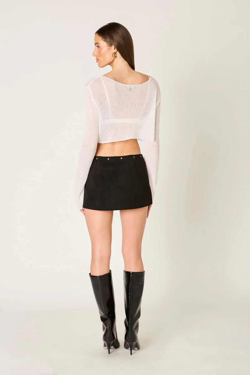 Sheer Knit Long Sleeve - Image 5