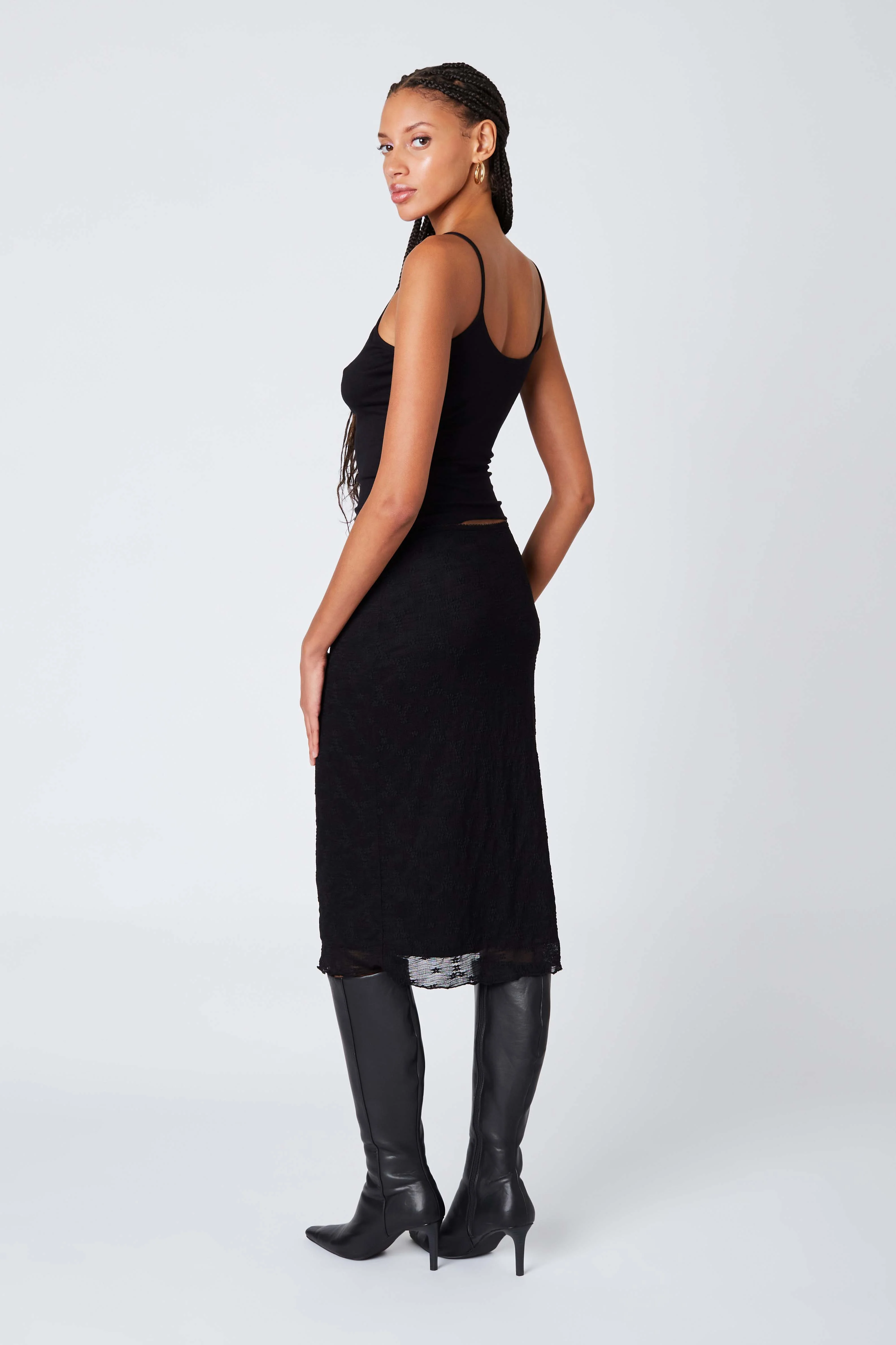 Sheer Midi Skirt - Image 10