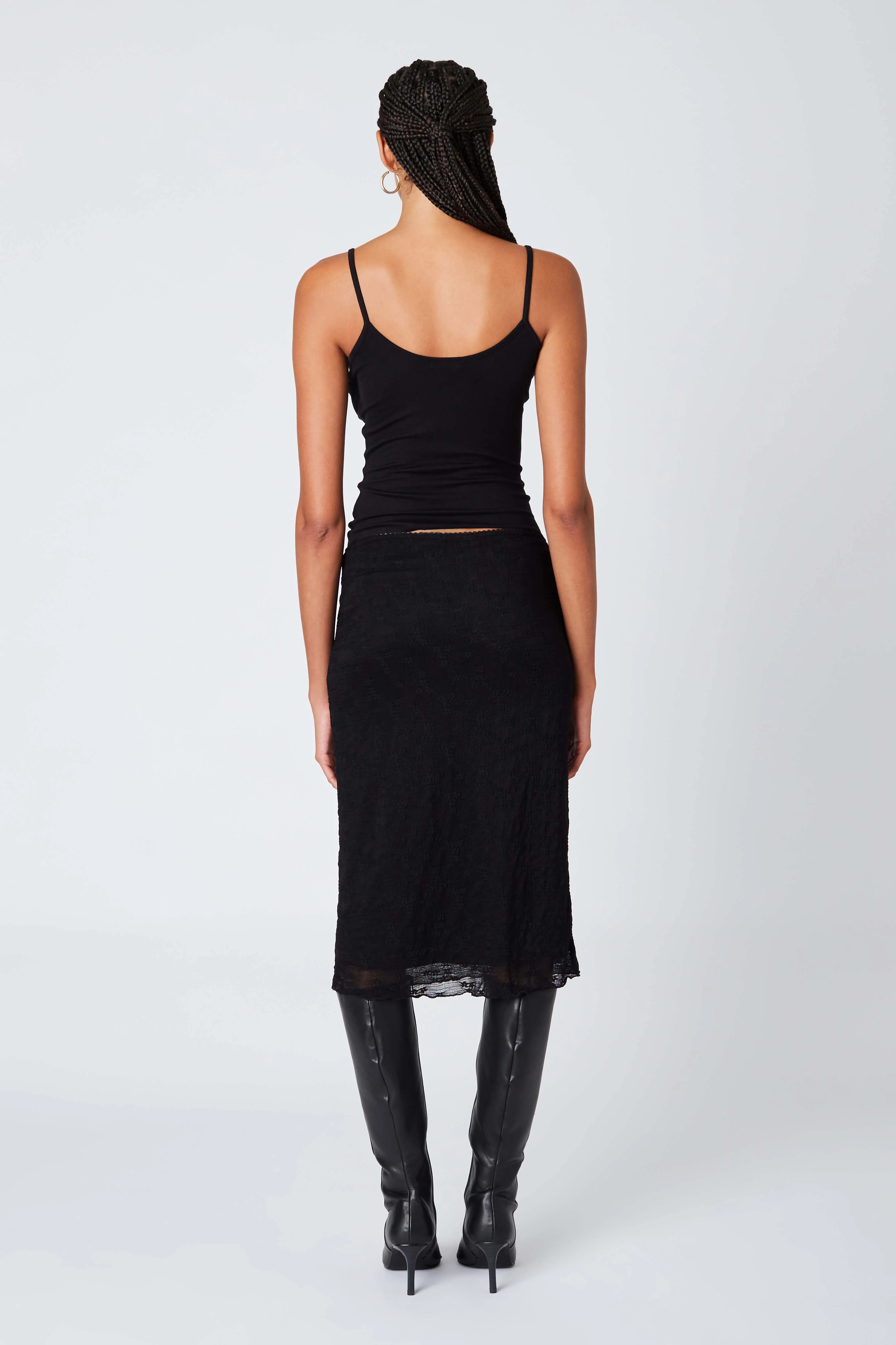 Sheer Midi Skirt - Image 11