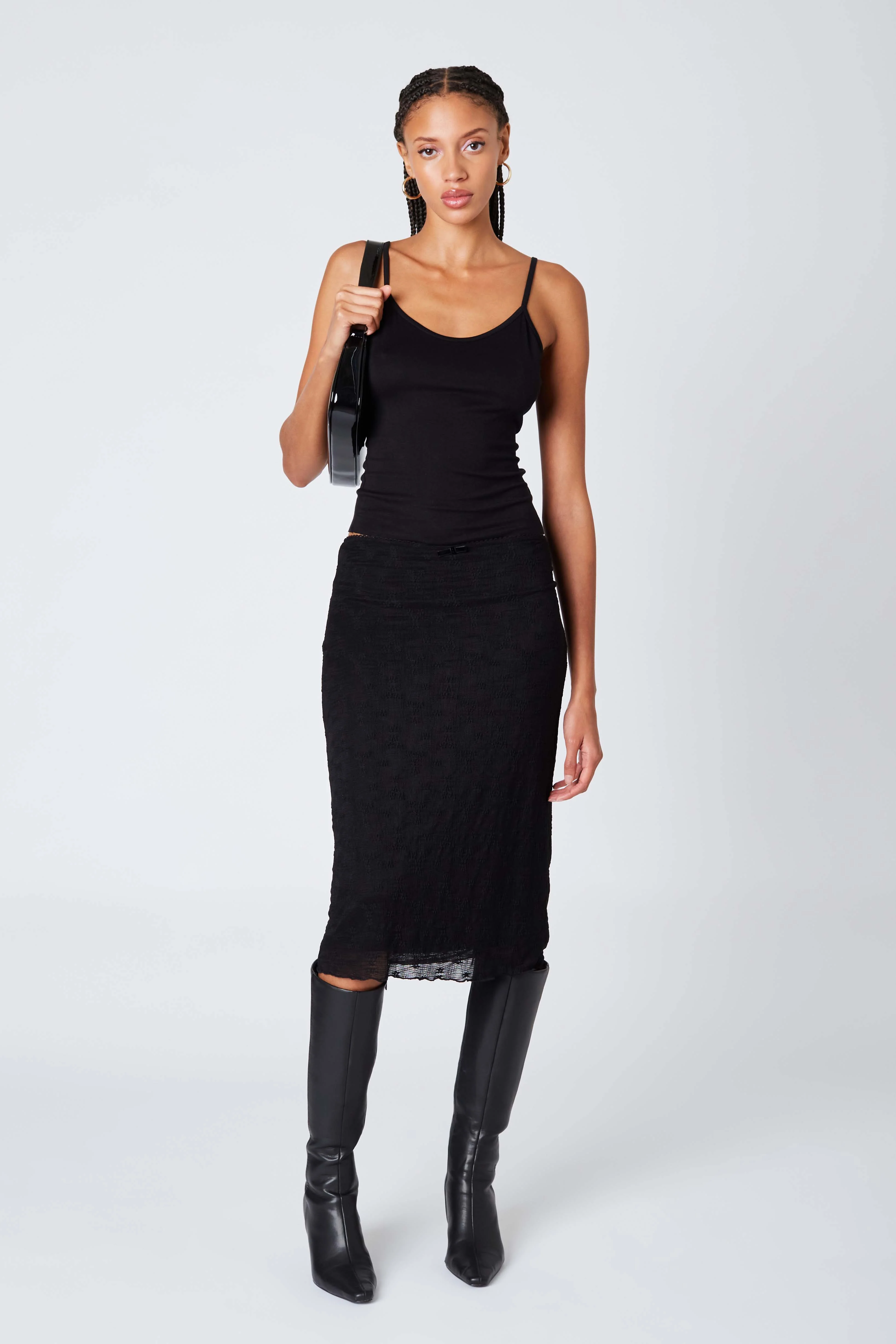 Sheer Midi Skirt - Image 5