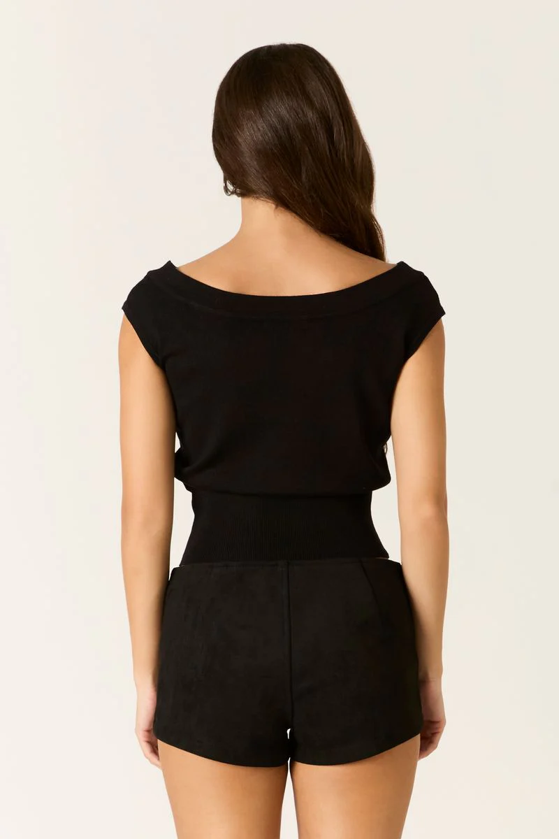 Short Sleeve Knit Top - Image 4