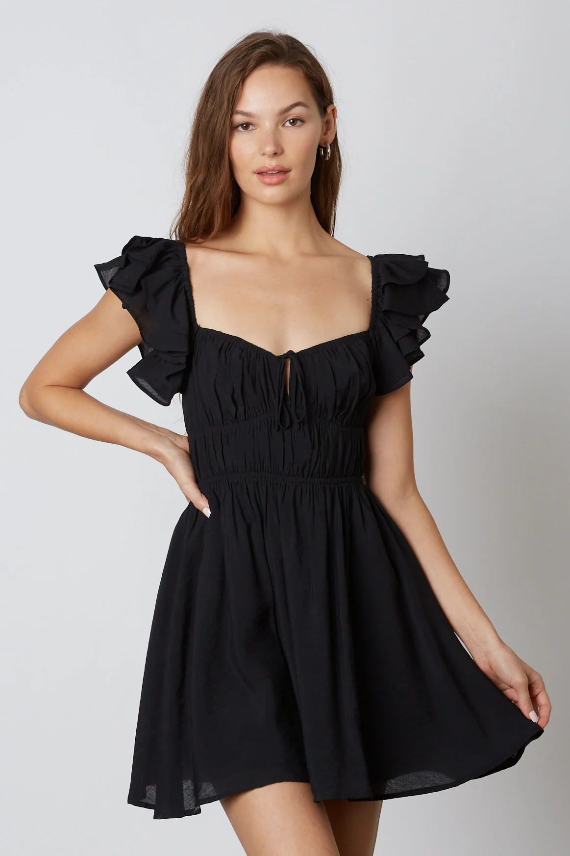 Smocked Babydoll Dress - Image 10