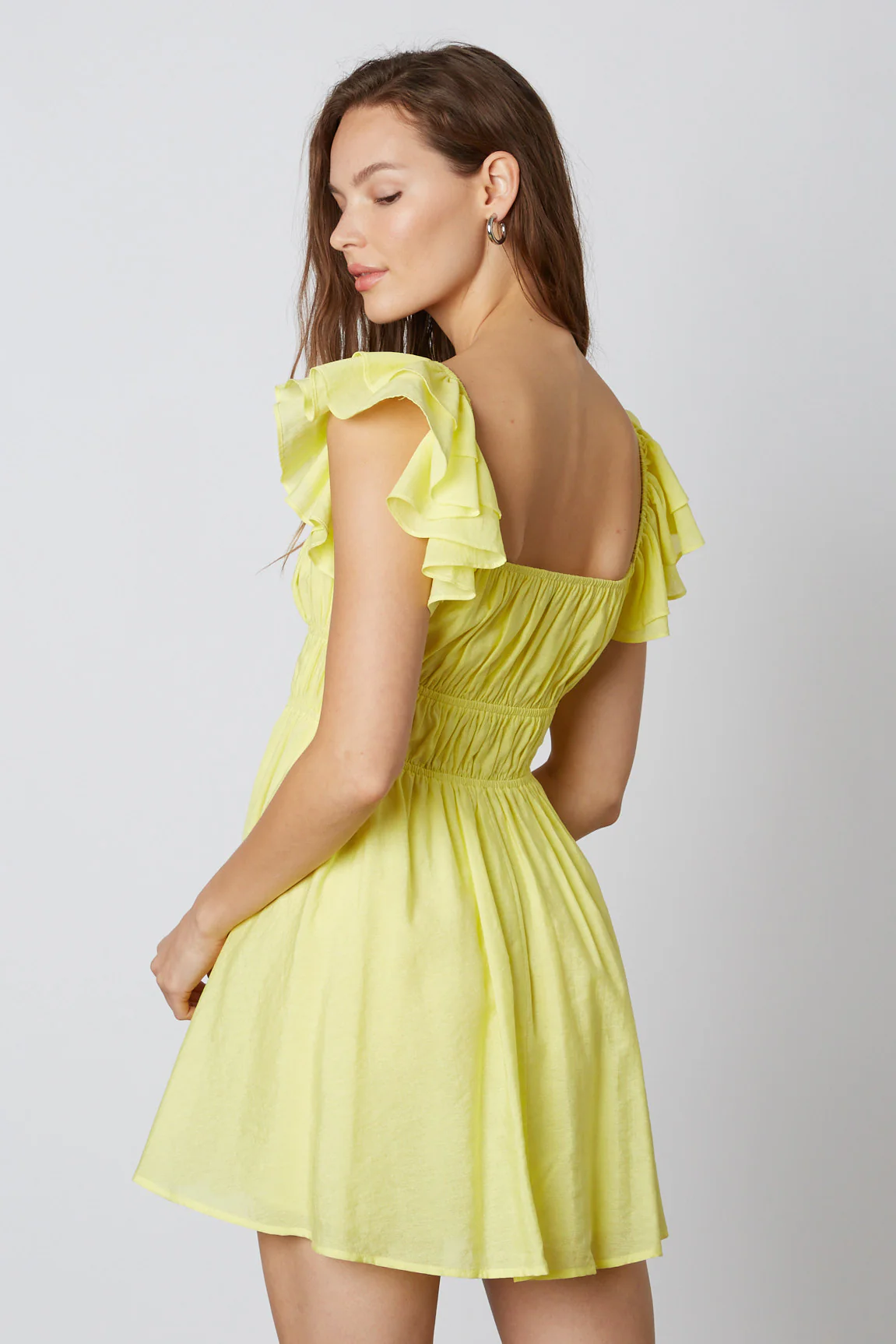 Smocked Babydoll Dress - Image 3