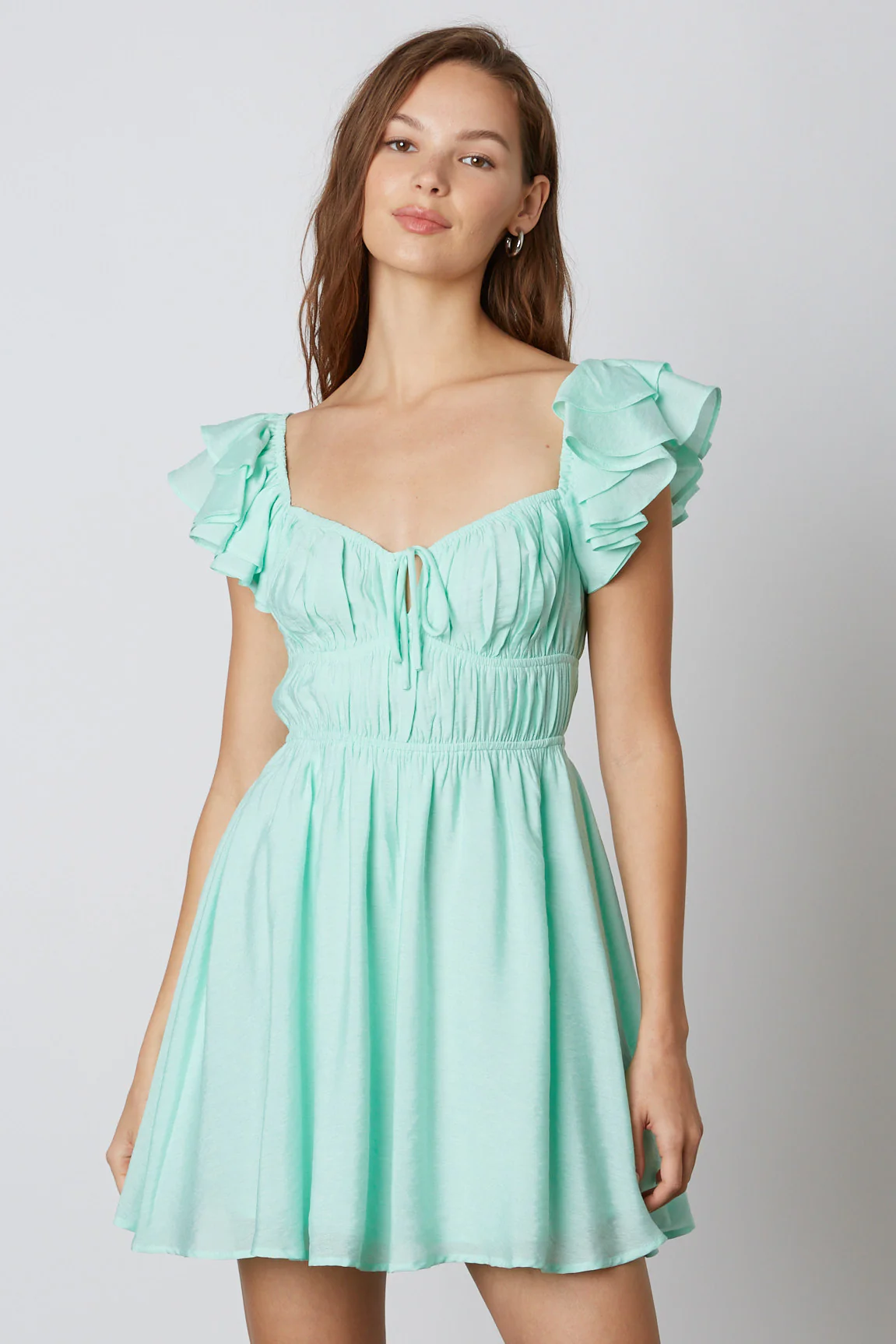 Smocked Babydoll Dress - Image 4