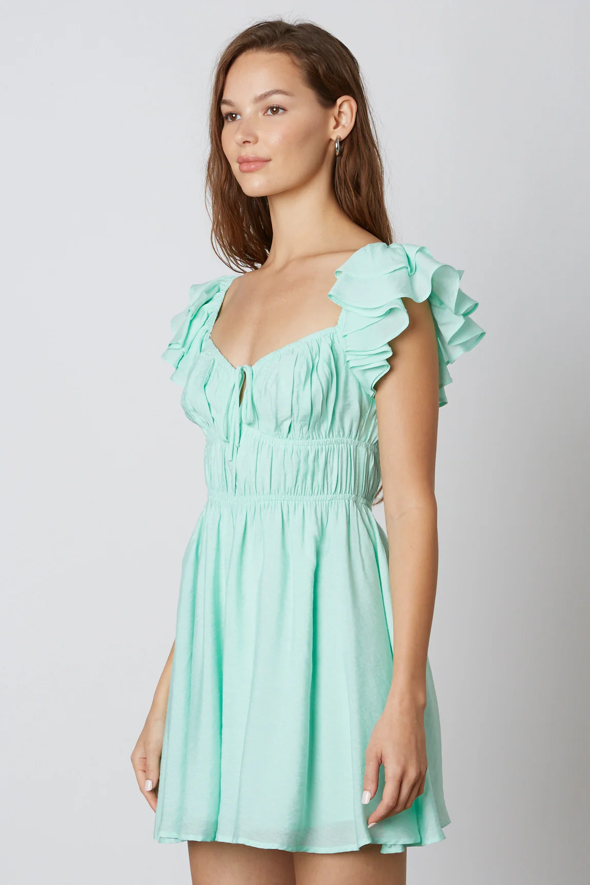 Smocked Babydoll Dress - Image 5