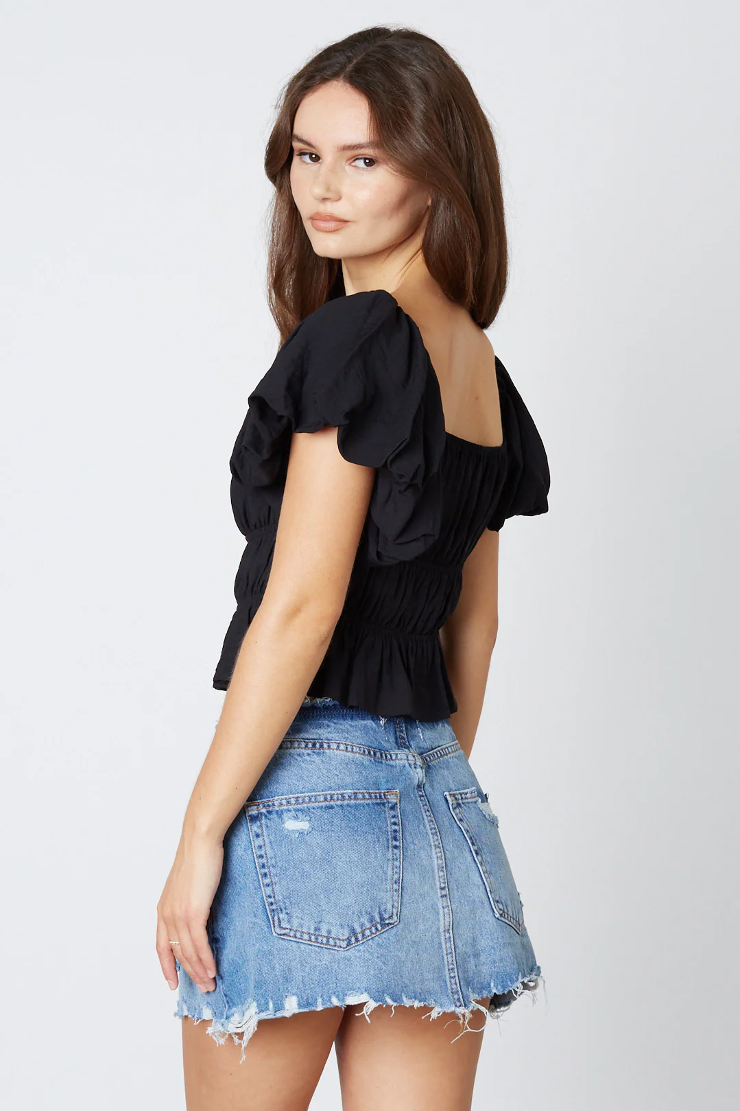 Smocked Puff Sleeve Top - Image 10