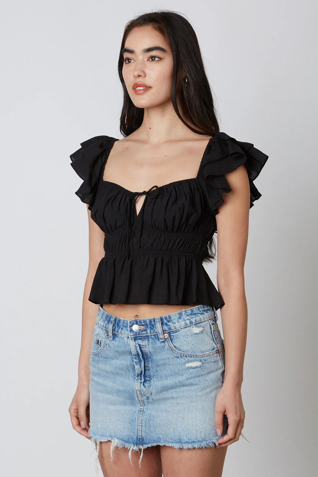 Smocked Ruffle Top - Image 7