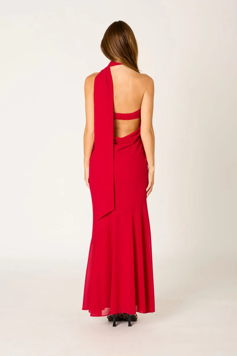 Strapless Chiffon Gown - Image 3