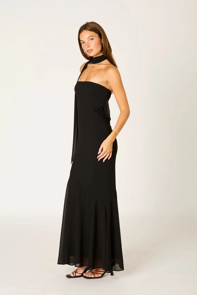 Strapless Chiffon Gown - Image 2