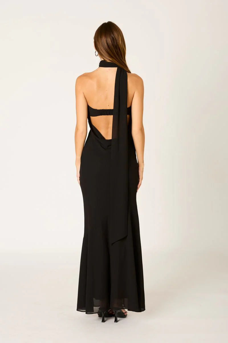 Strapless Chiffon Gown - Image 3