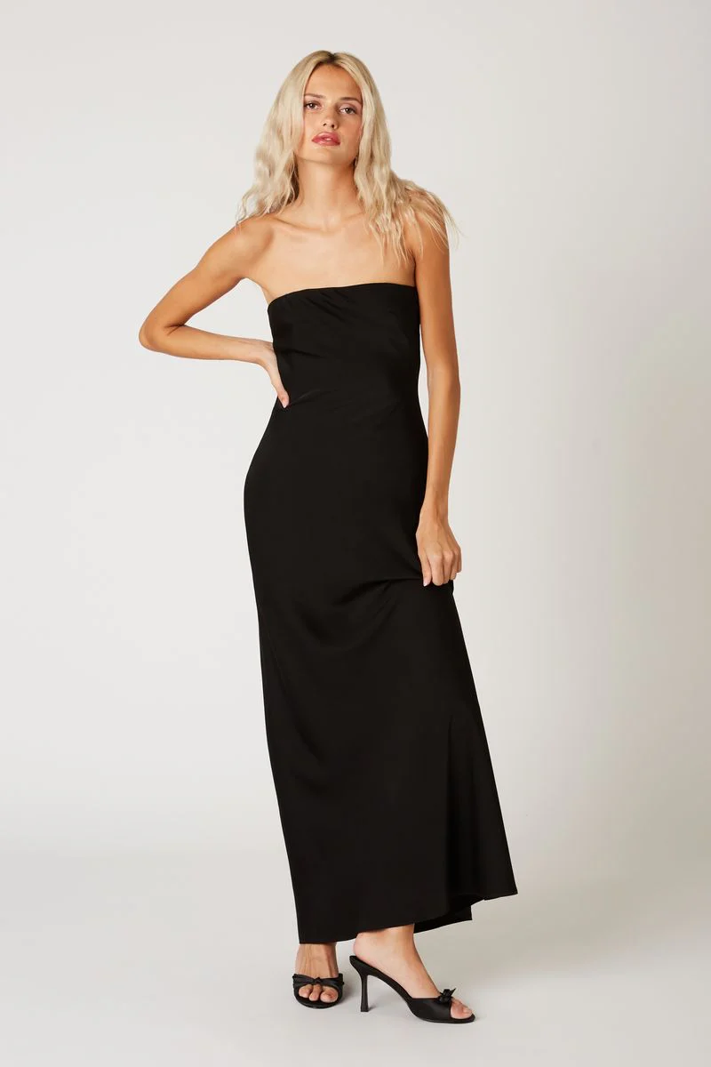 Strapless Cowl Gown - Image 8