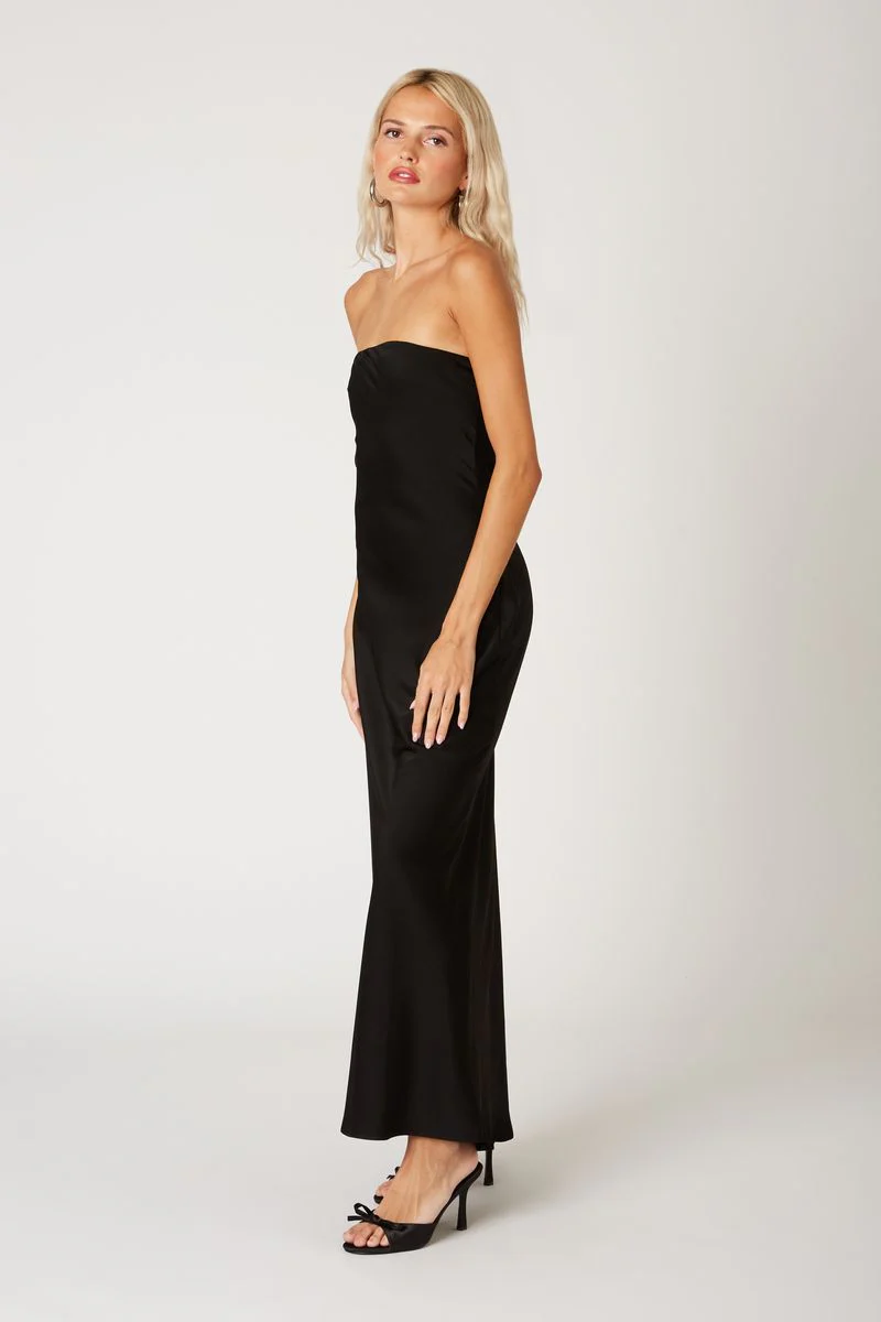 Strapless Cowl Gown - Image 9