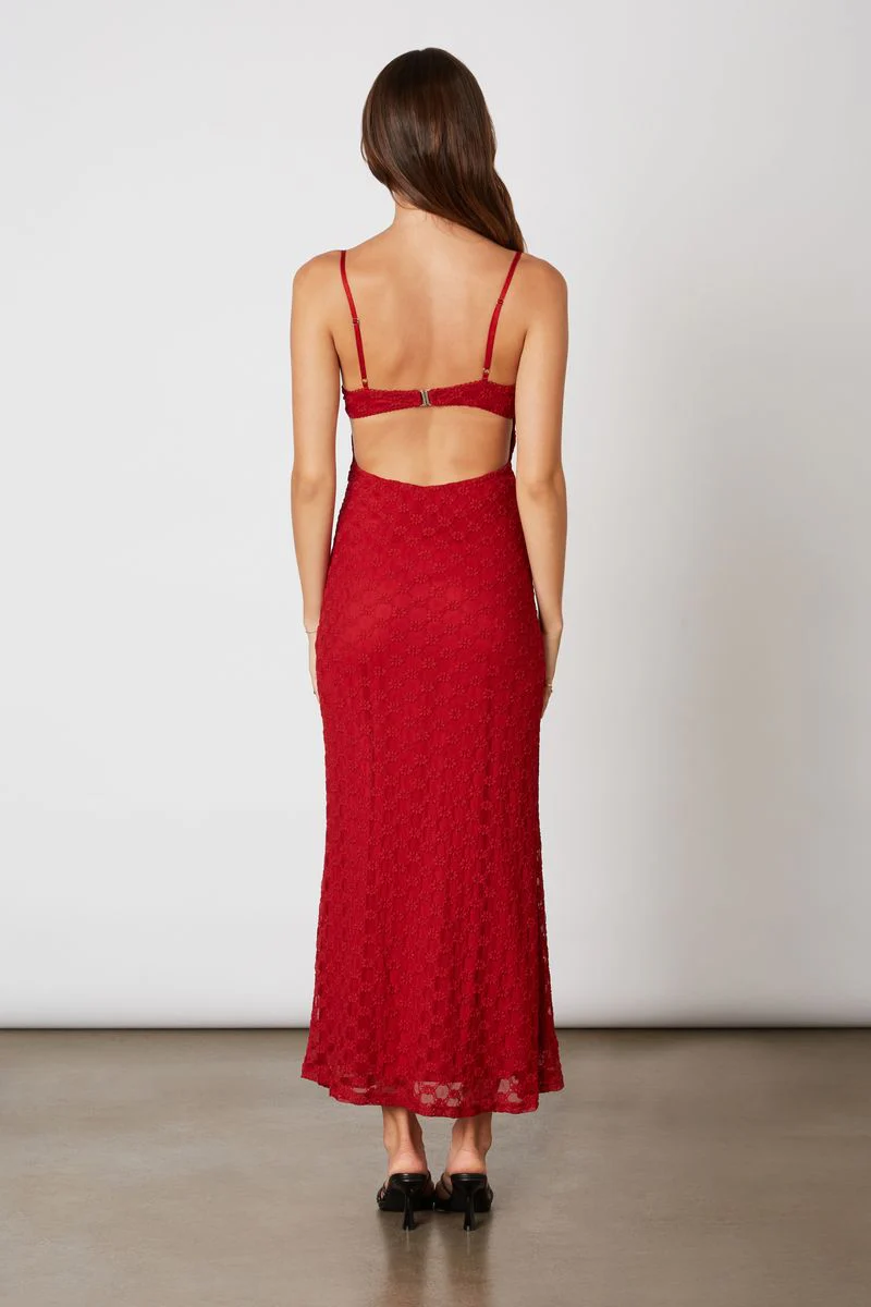 Stretch Lace Midaxi Dress - Image 3