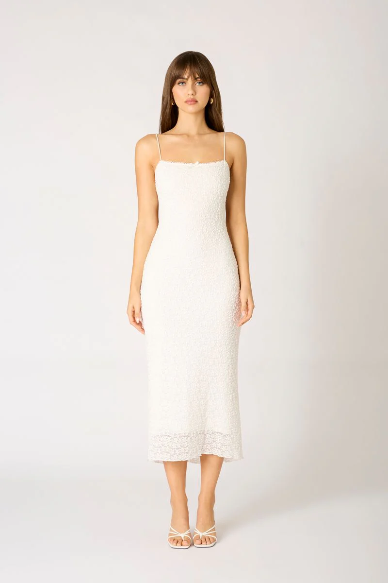Textured Midi Dress - Image 2