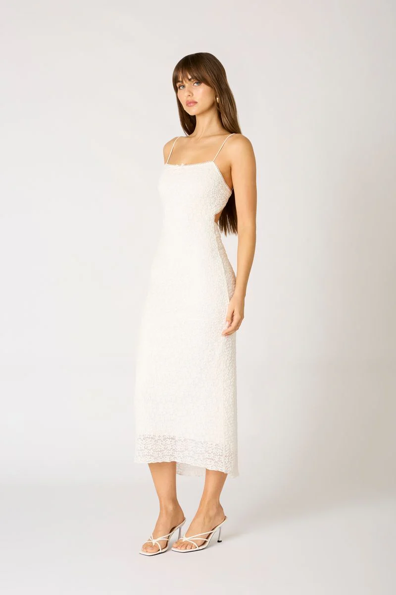 Textured Midi Dress - Image 3